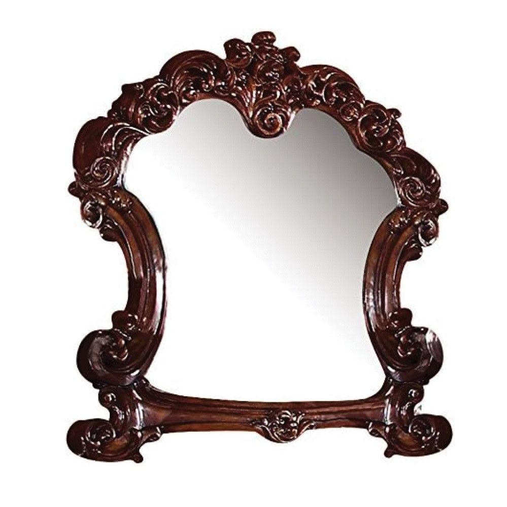 ACME Create an elegant, traditional design in your bedroom with the Vendome mirror. | Meri Furniture
