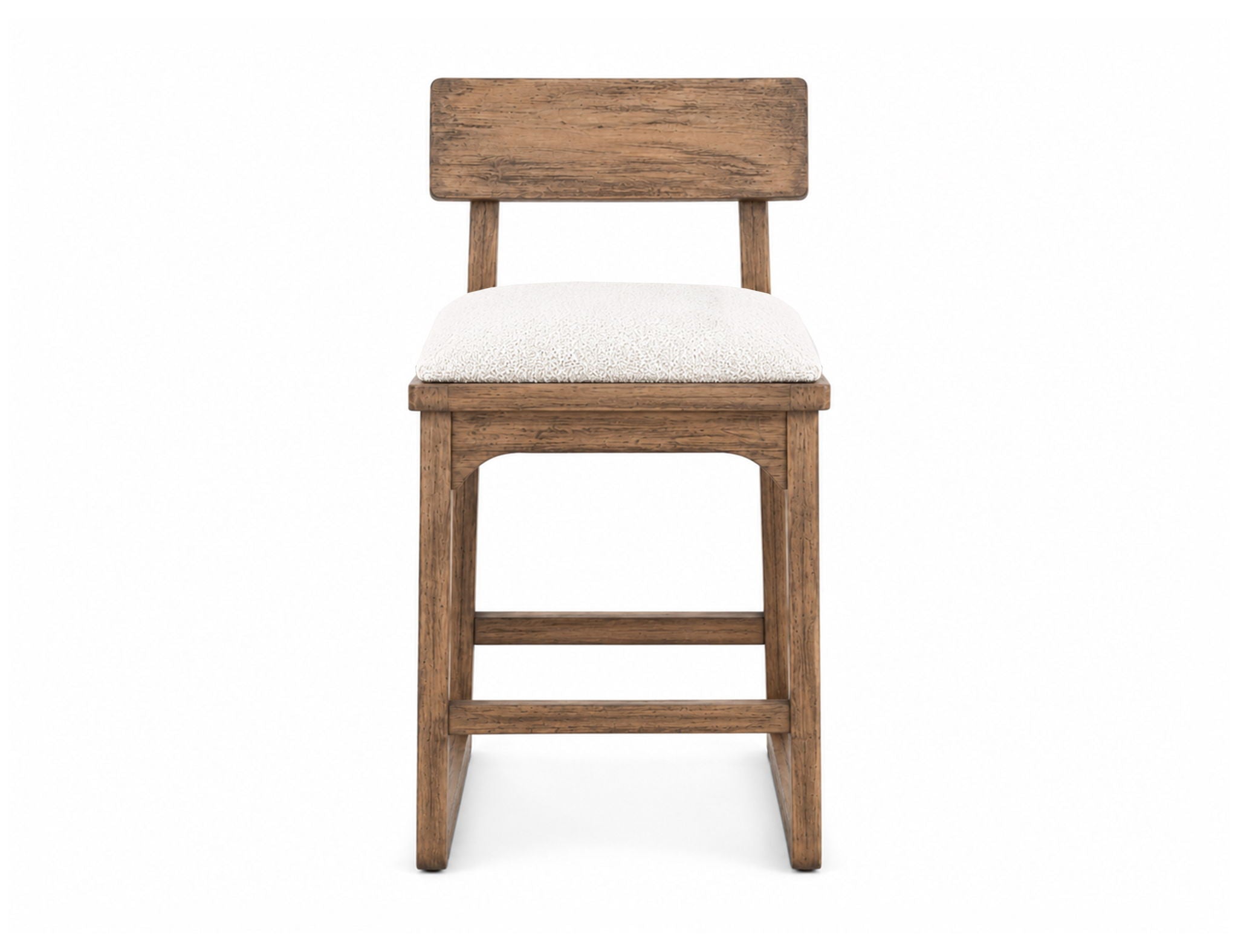 Balam - Upholstered Barstool (Set of 2) - Brown / Beige