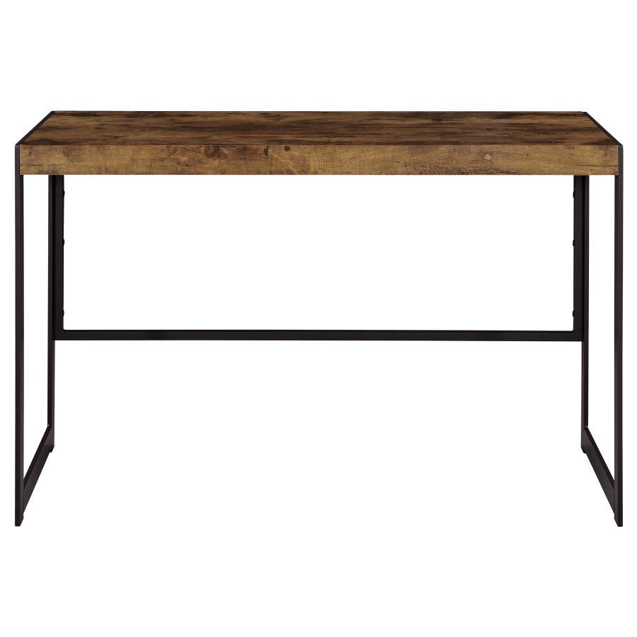 Coaster Fine Furniture Estrella - Engineered Wood Writing Desk - Rustic Nutmeg | Meri Furniture