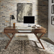 Liberty Furniture Lennox - Writing Desk - Dark Brown | Meri Furniture