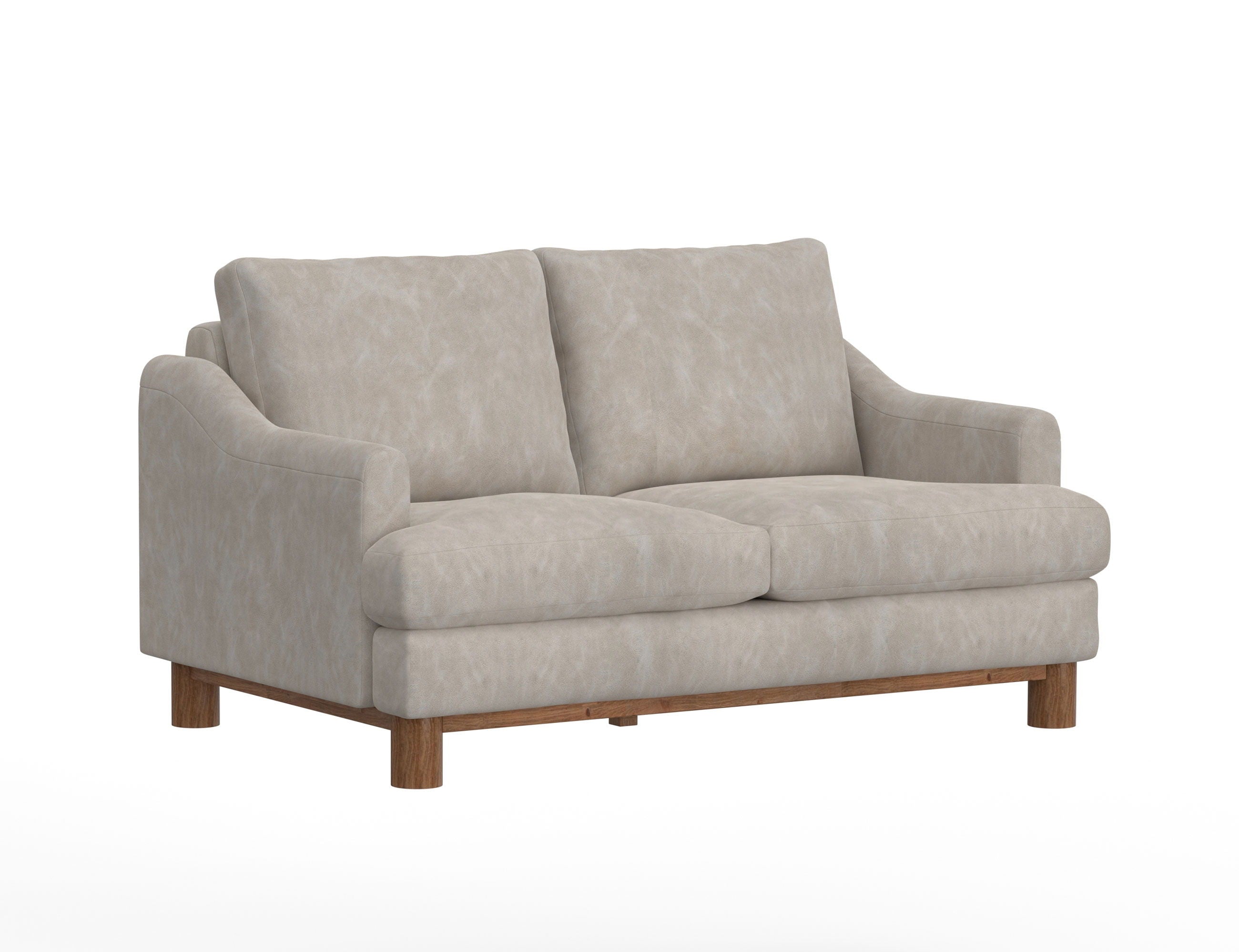 International Furniture Direct Olimpia - Loveseat - Marfil | Meri Furniture