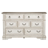 Abbey Park - 7 Drawer Dresser - White