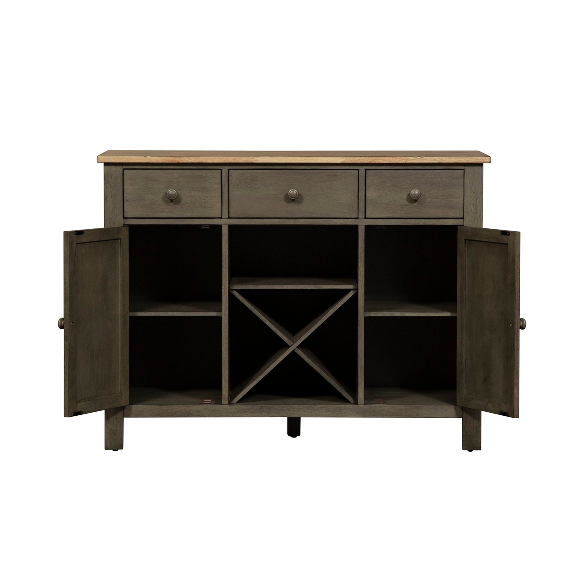 Liberty Furniture Lindsey Farm - Server | Meri Furniture