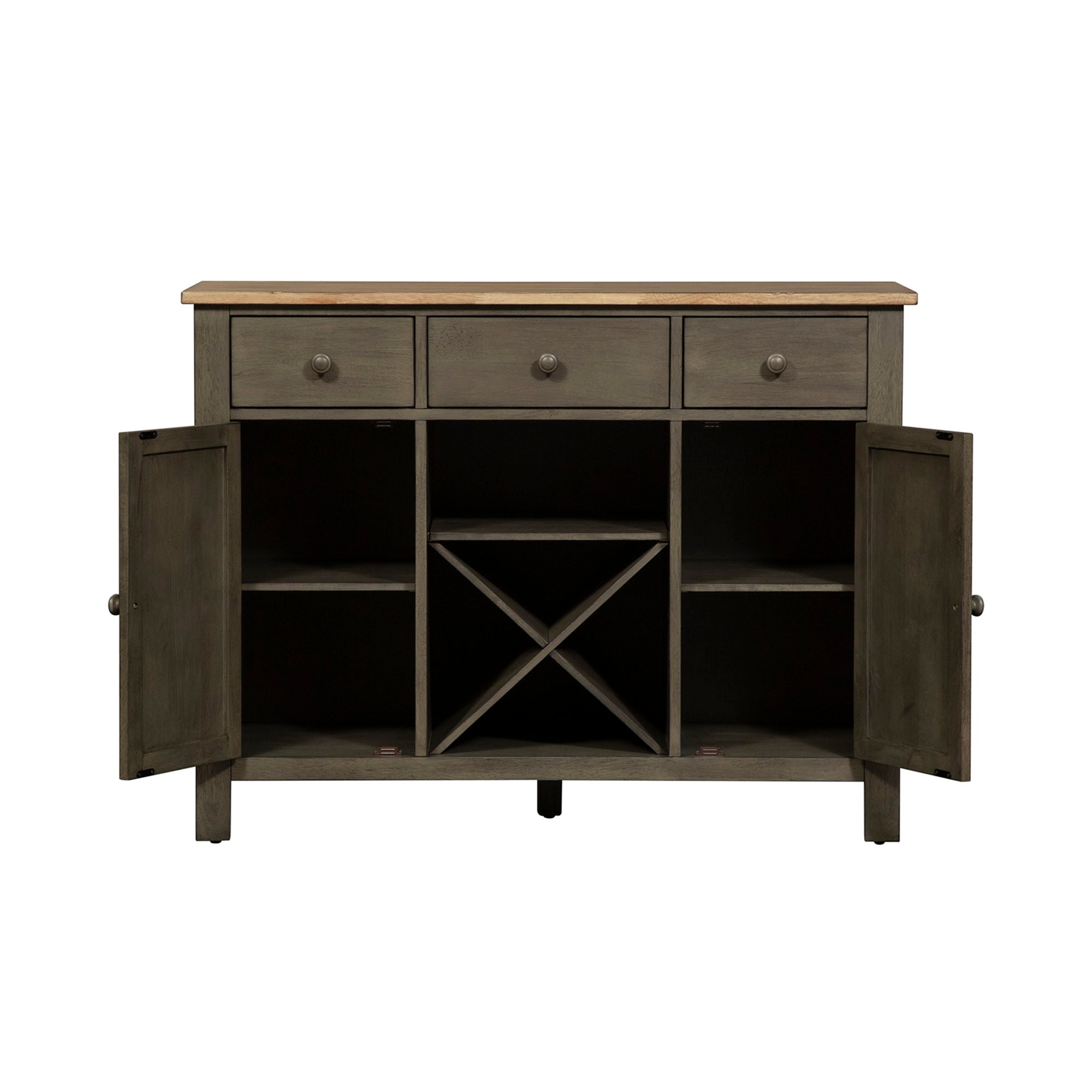 Liberty Furniture Lindsey Farm - Server | Meri Furniture