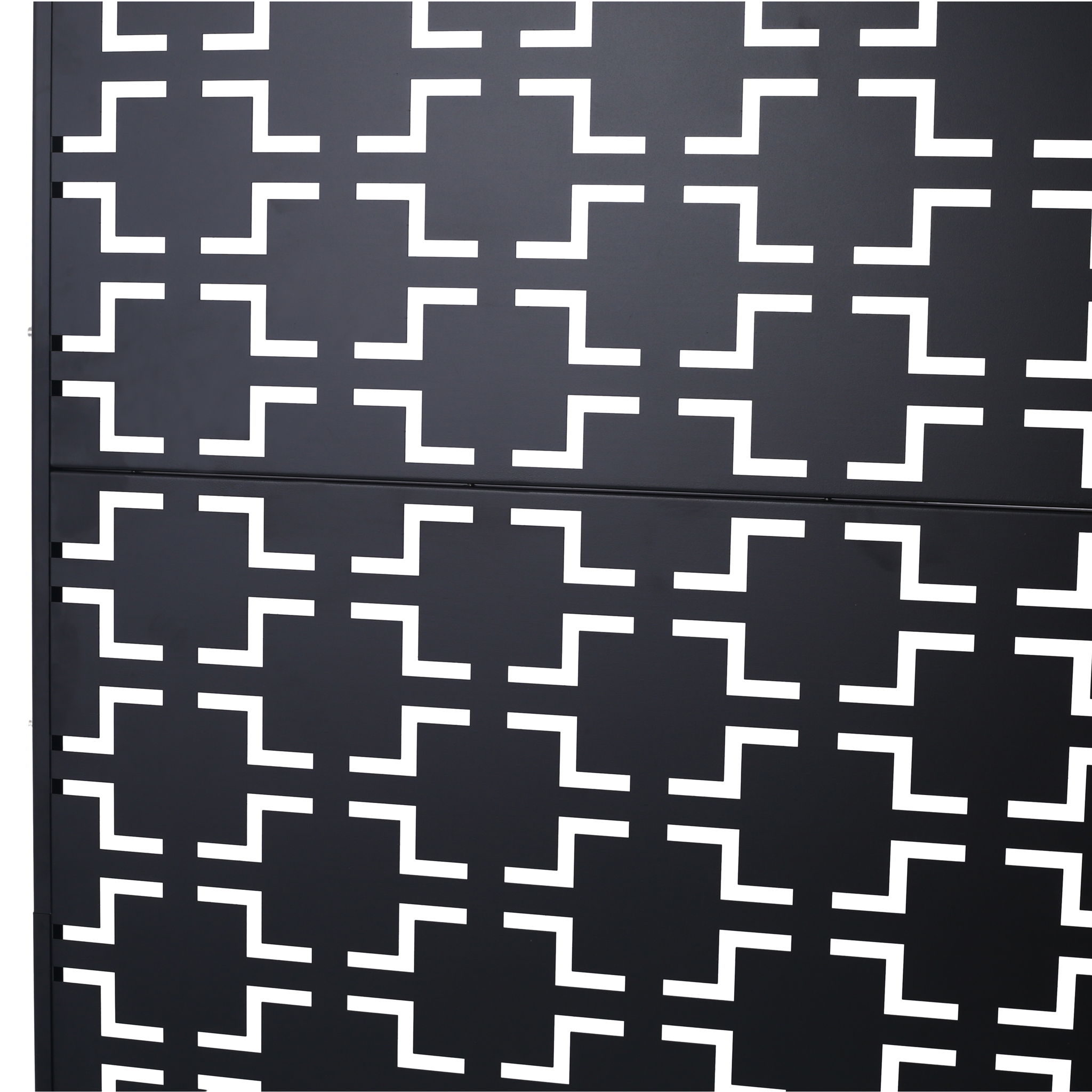 Outdoor & Indoor Metal Privacy Freestanding Decorative Screen