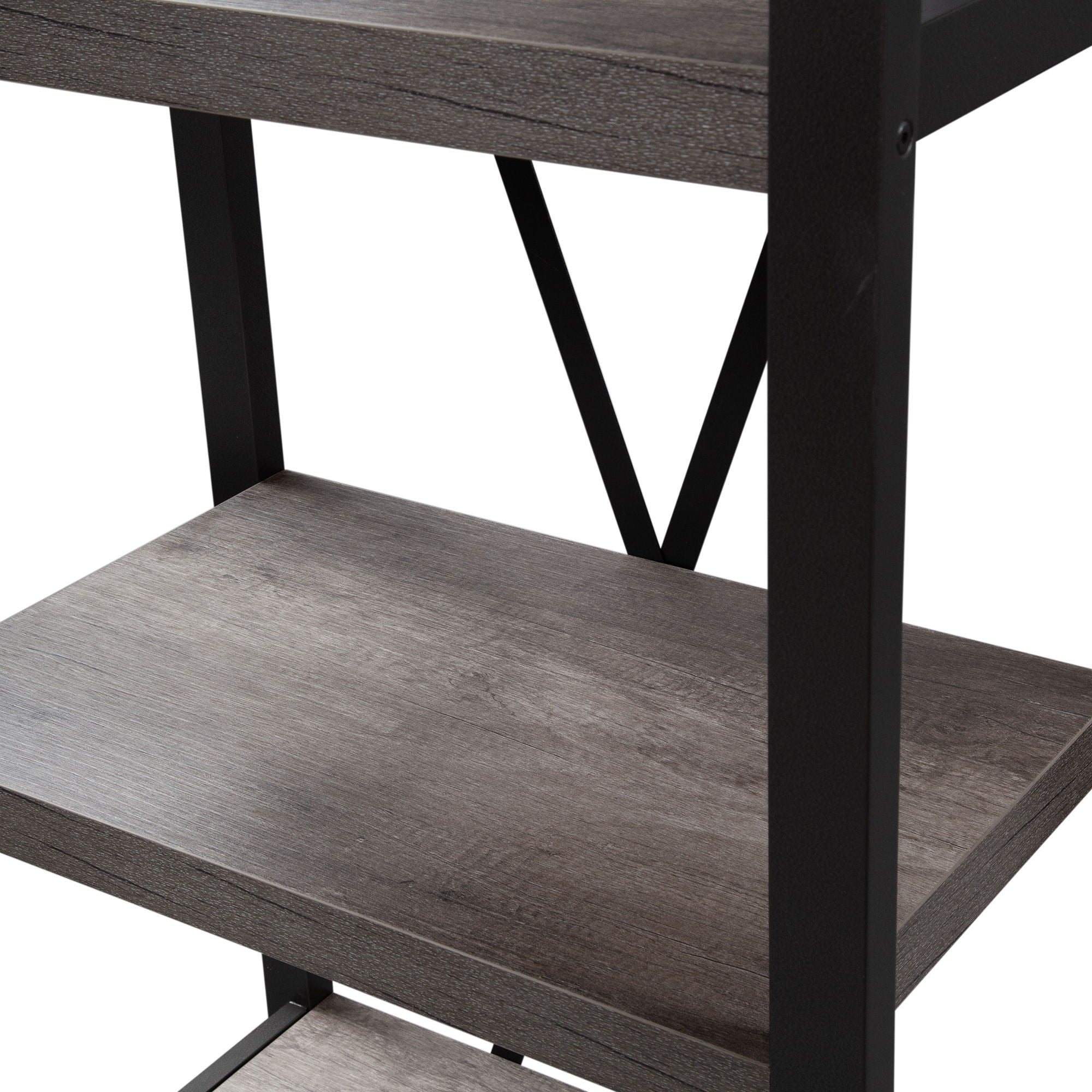 Liberty Furniture Tanners Creek - Tall Pier Unit - Dark Gray | Meri Furniture