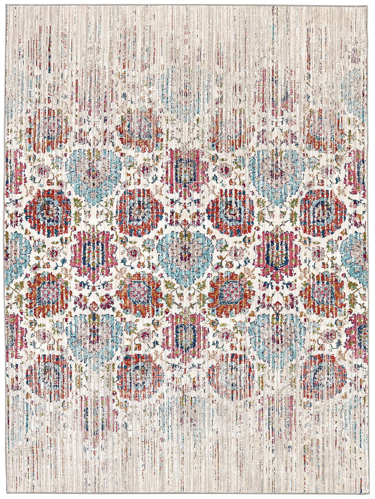 Montijo - 8' x 11' Area Rug - Cluster Multi Fabric