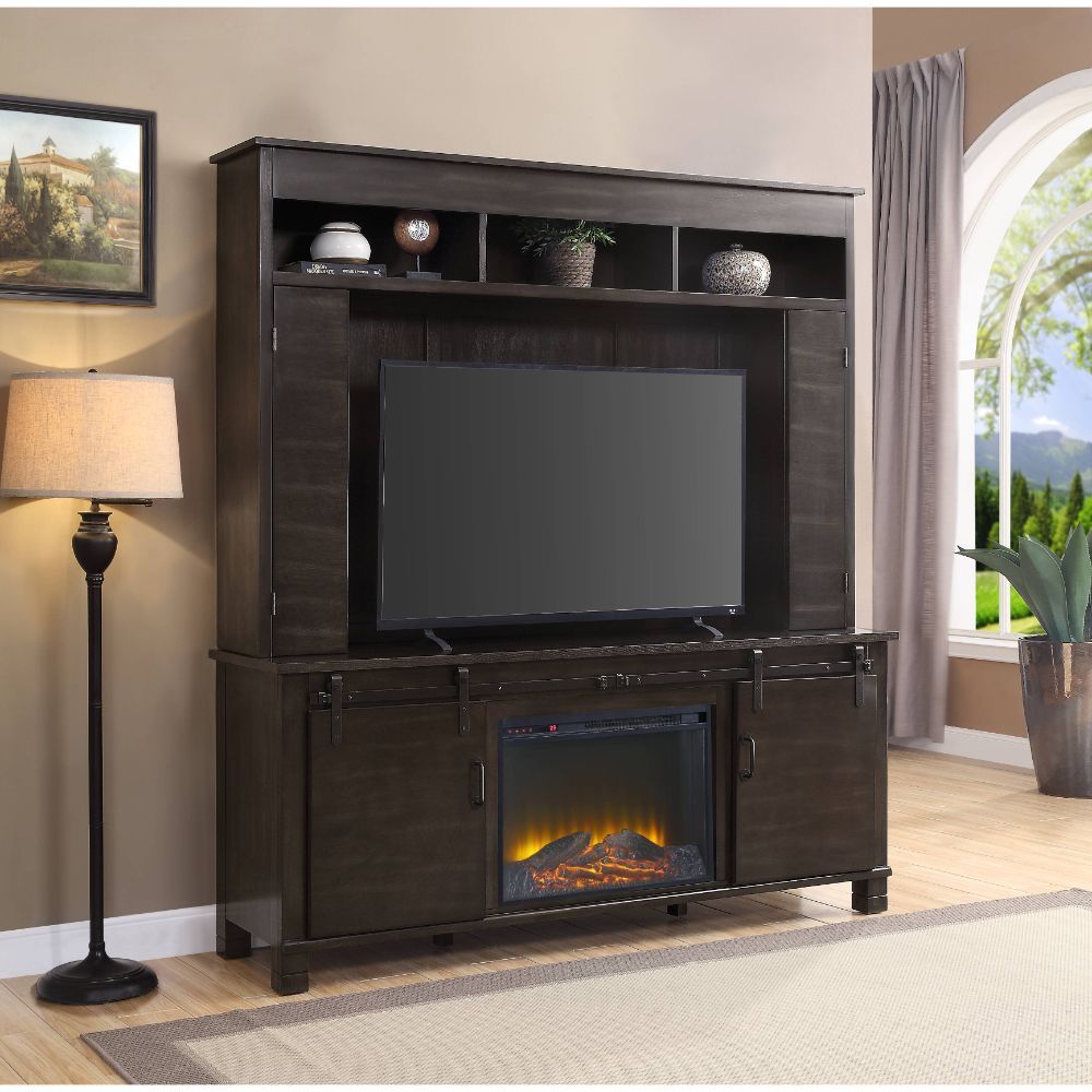 ACME Apison - Entertainment Center - Espresso | Meri Furniture