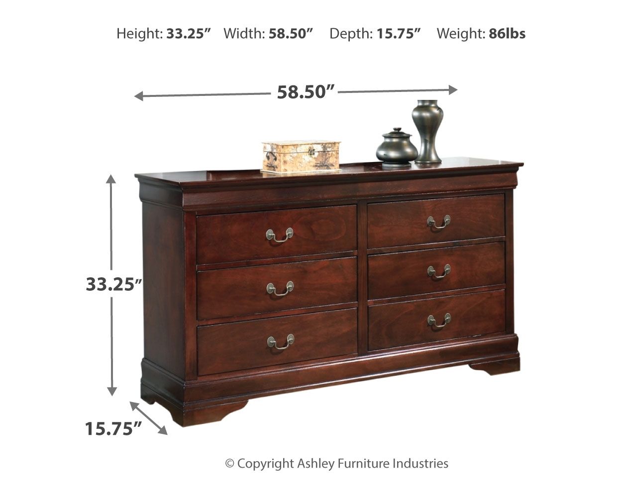 Ashley Furniture Alisdair - Dresser | Meri Furniture