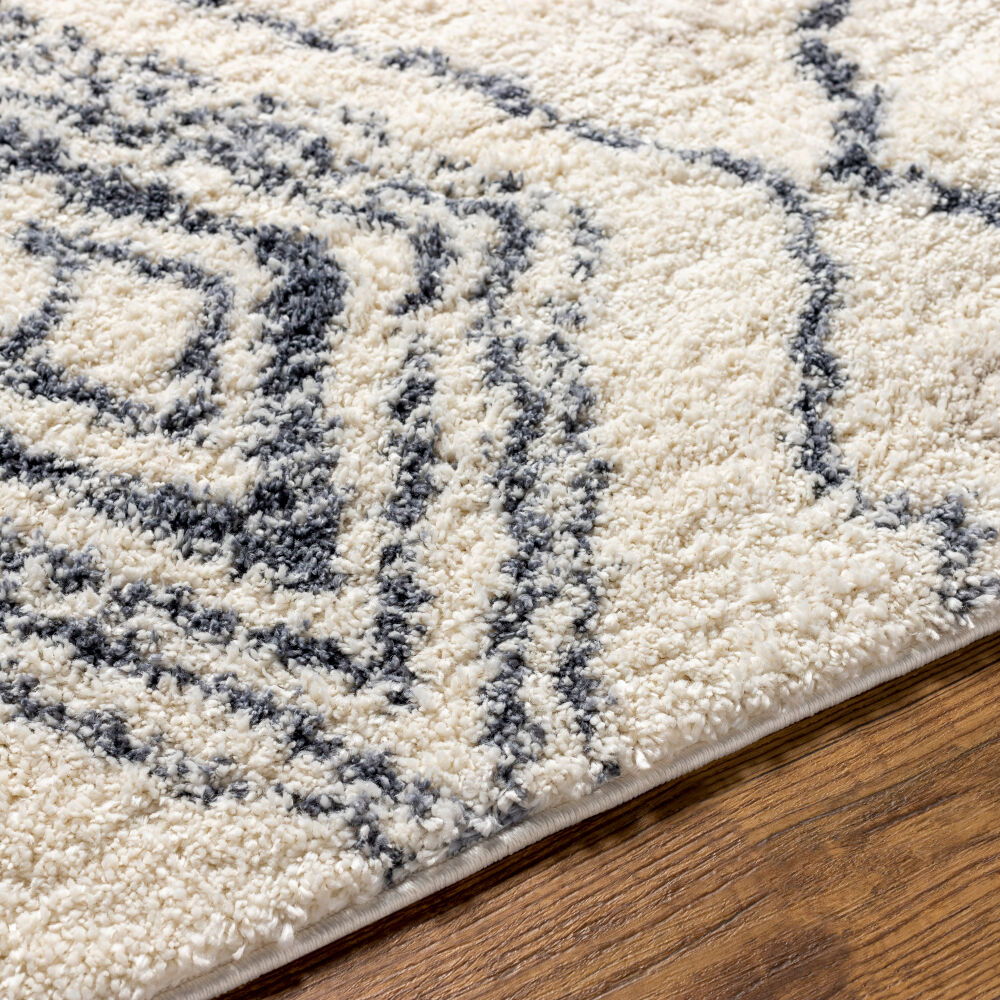 Puffy Shag Machine Woven Rug