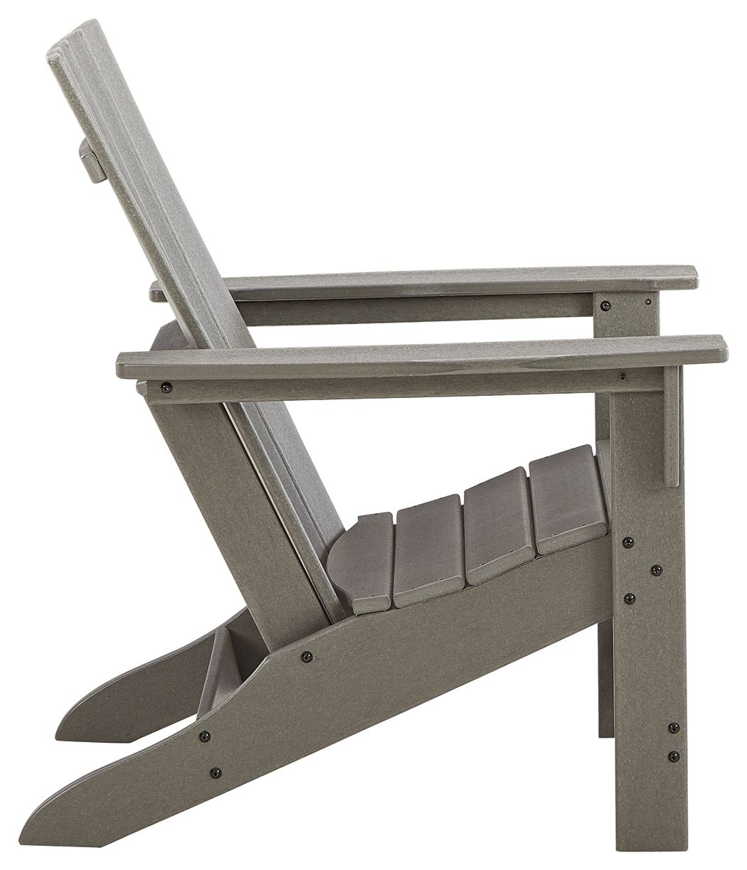 Signature Design by Ashley® Visola - Gray - Adirondack Chair | Meri Furniture