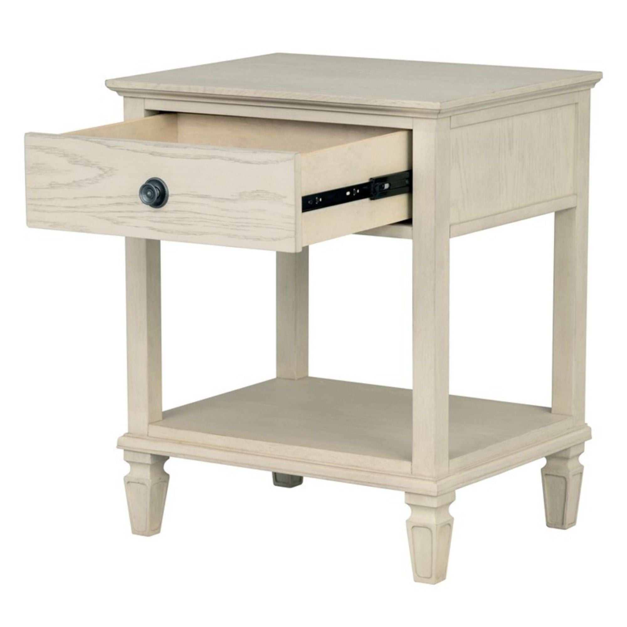 Victoria - Bedside Table With Drawer And Shelf