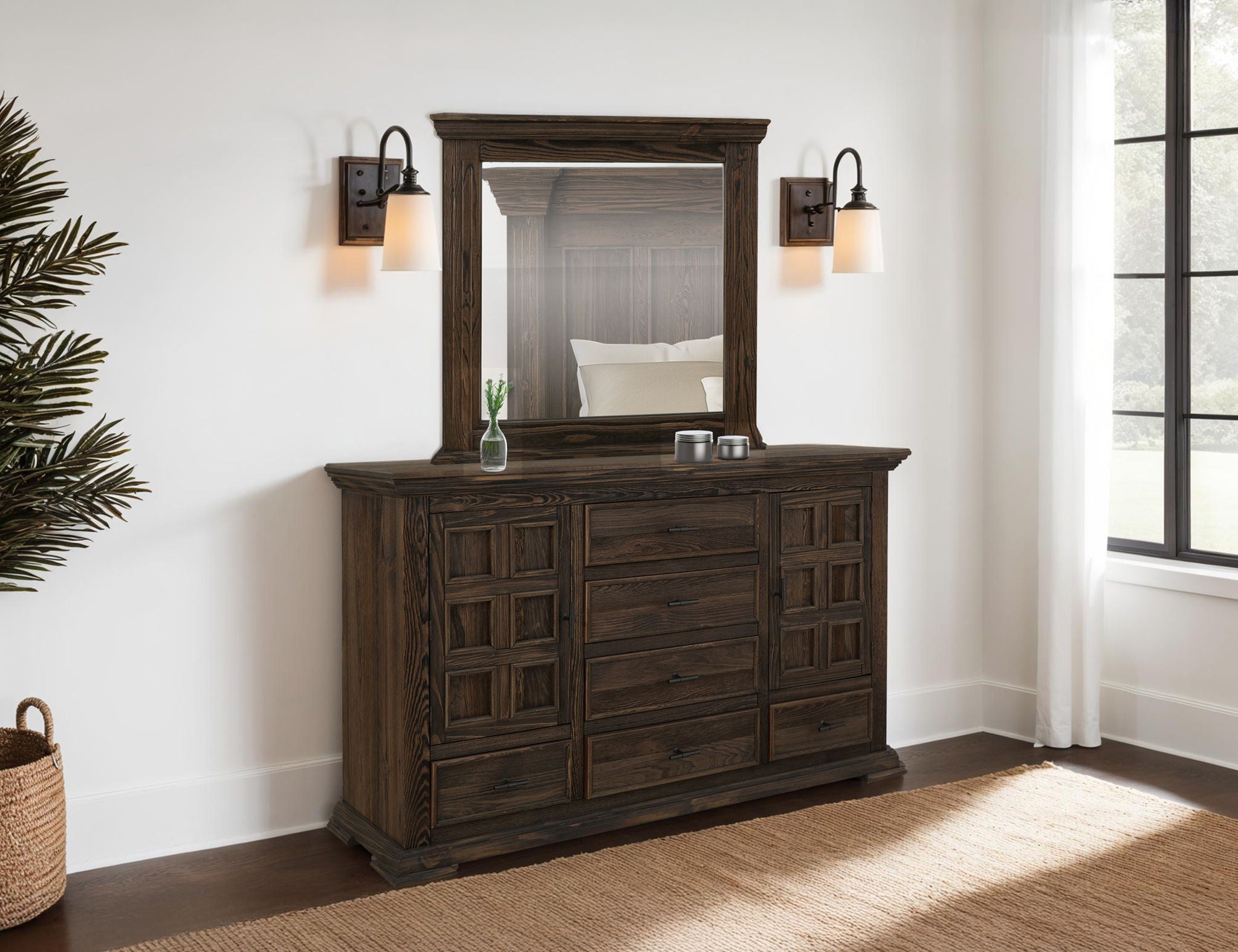 Desire - Dresser - Mahogany Brown