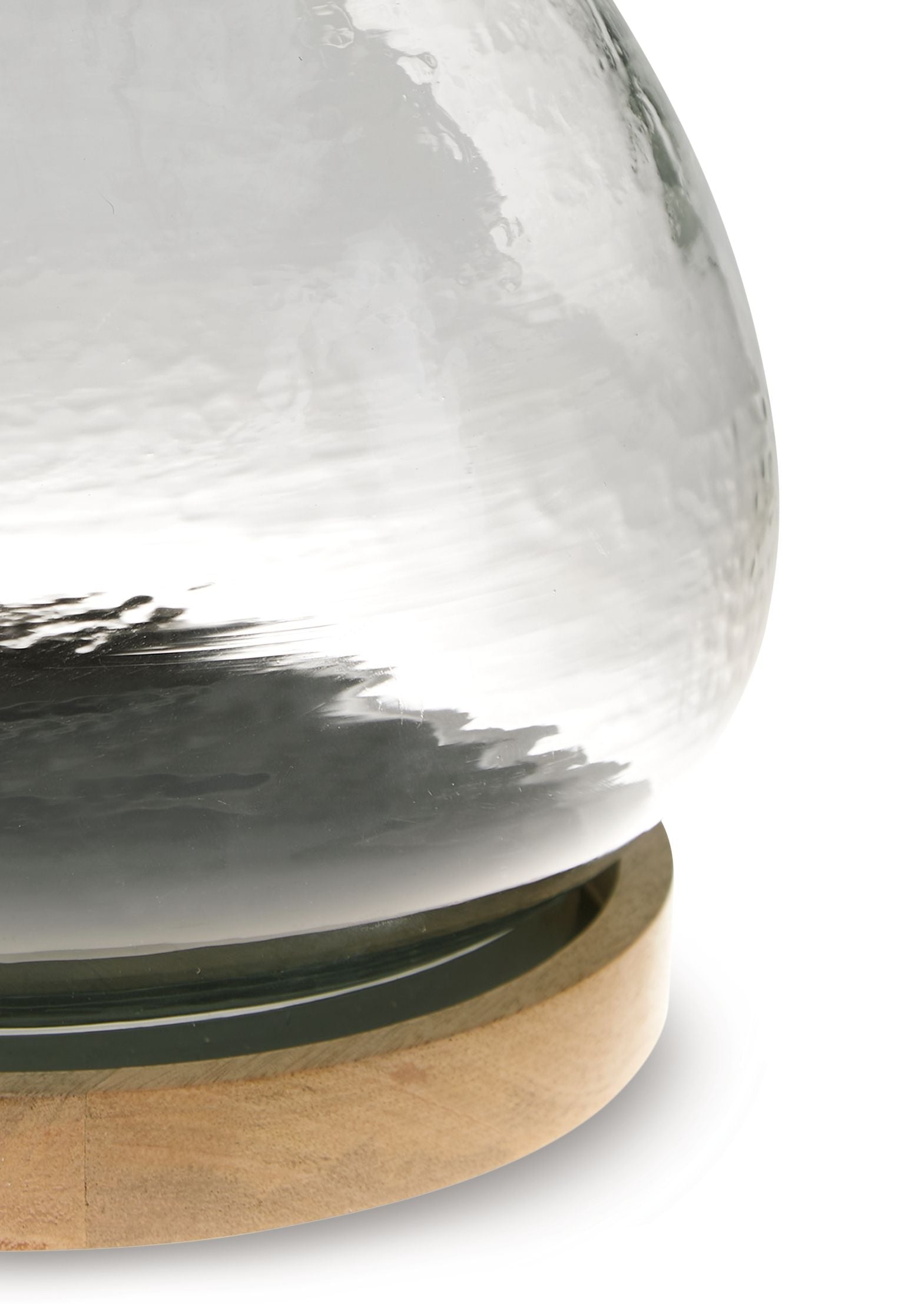 Signature Design by Ashley® Adalisen - Clear / Brown - Candle Holder | Meri Furniture