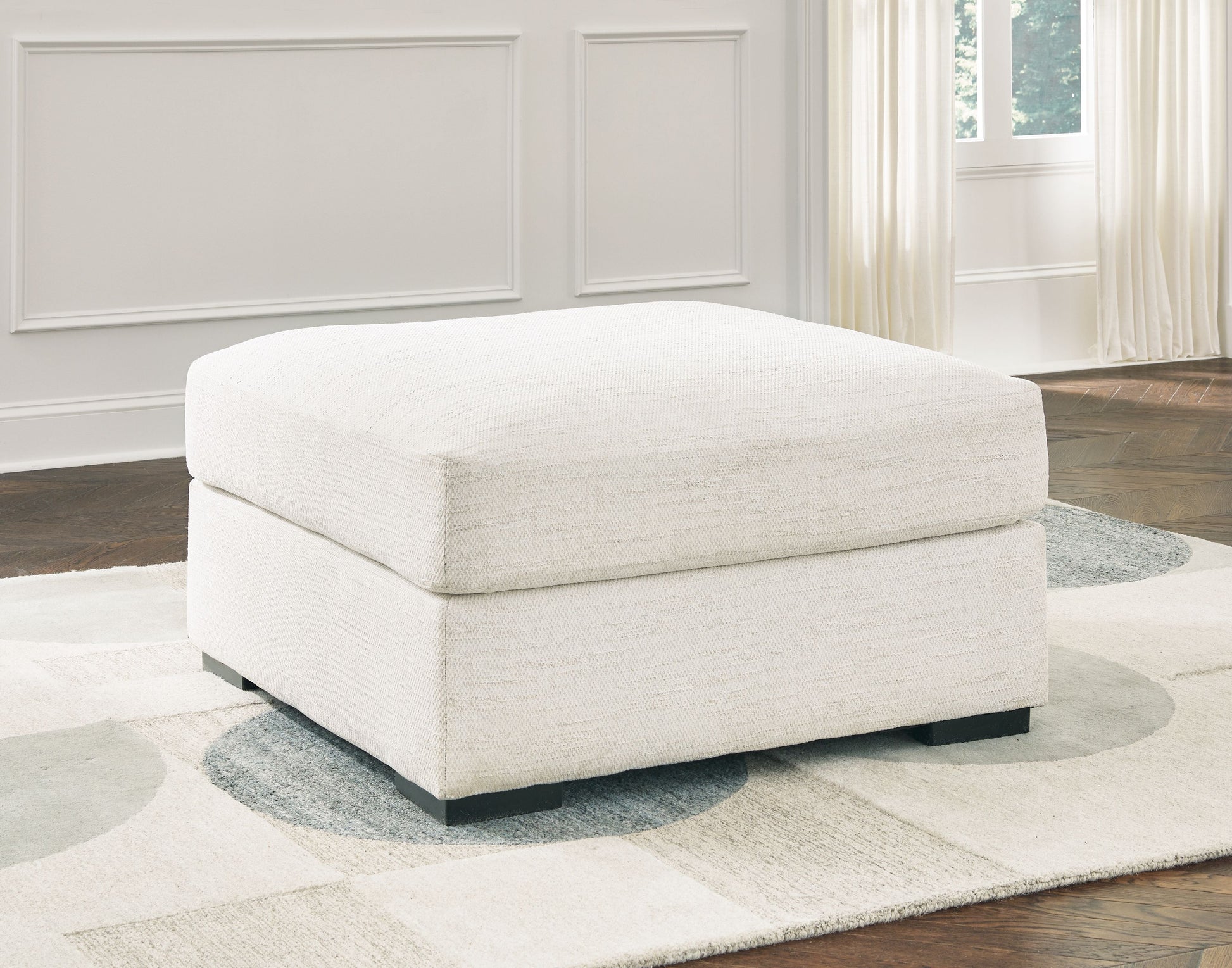 Millennium® by Ashley Accomplished - Stone - Oversized Accent Ottoman | Meri Furniture