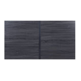 ACME Nakula - Dining Table - Gray Oak & Black Finish | Meri Furniture