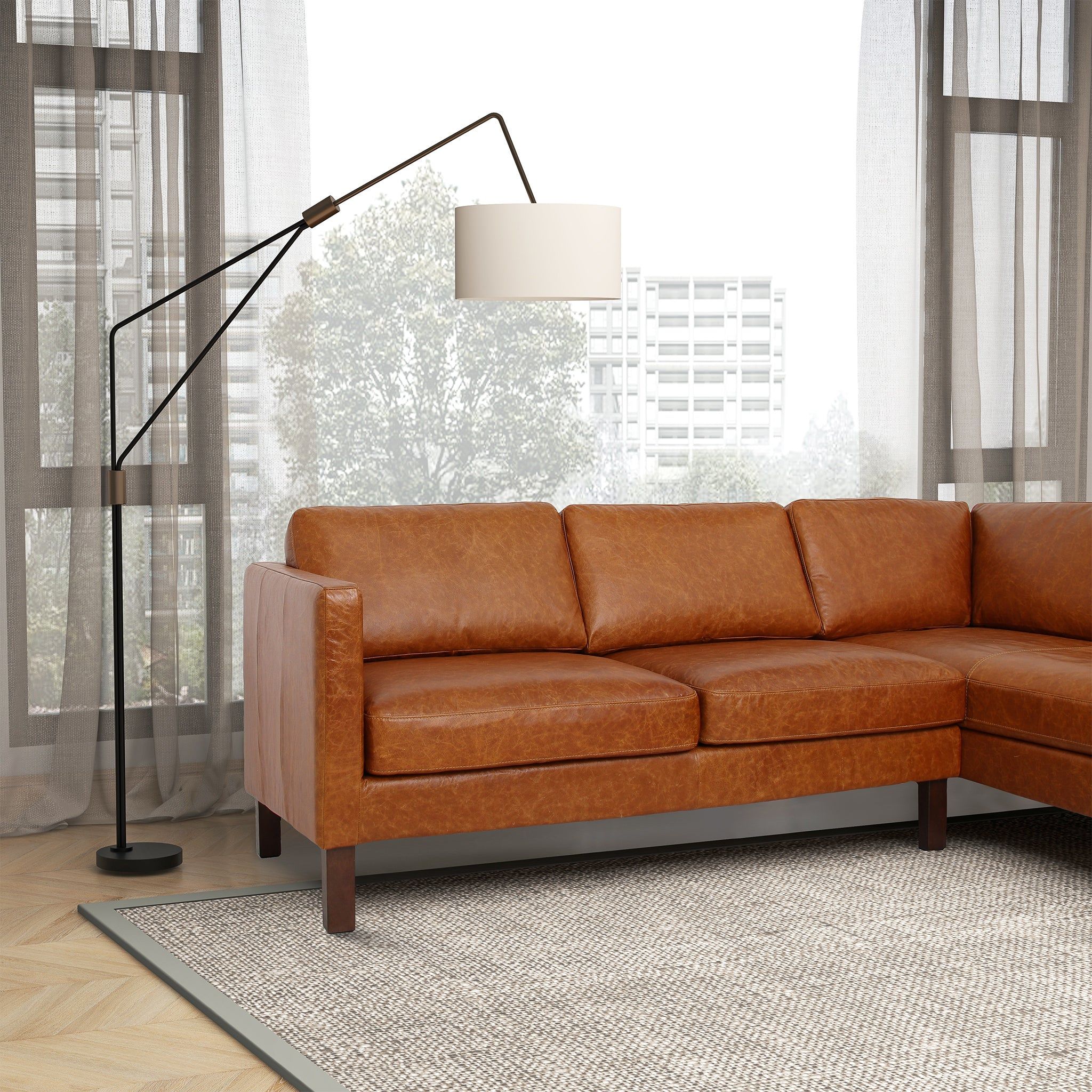 Juno - Waxy Sectional Sofa