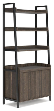 Signature Design by Ashley® Zendex - Dark Brown - Bookcase | Meri Furniture