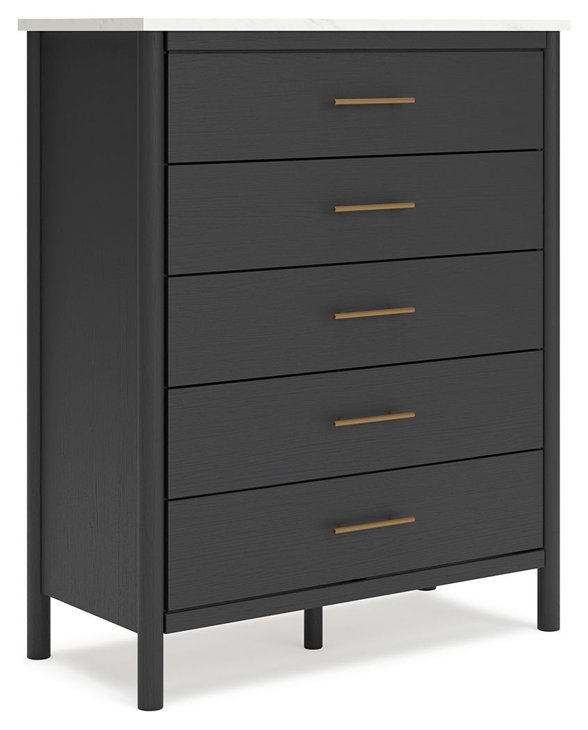 Signature Design by Ashley® Cadmori - Five Drawer Wide Chest | Meri Furniture