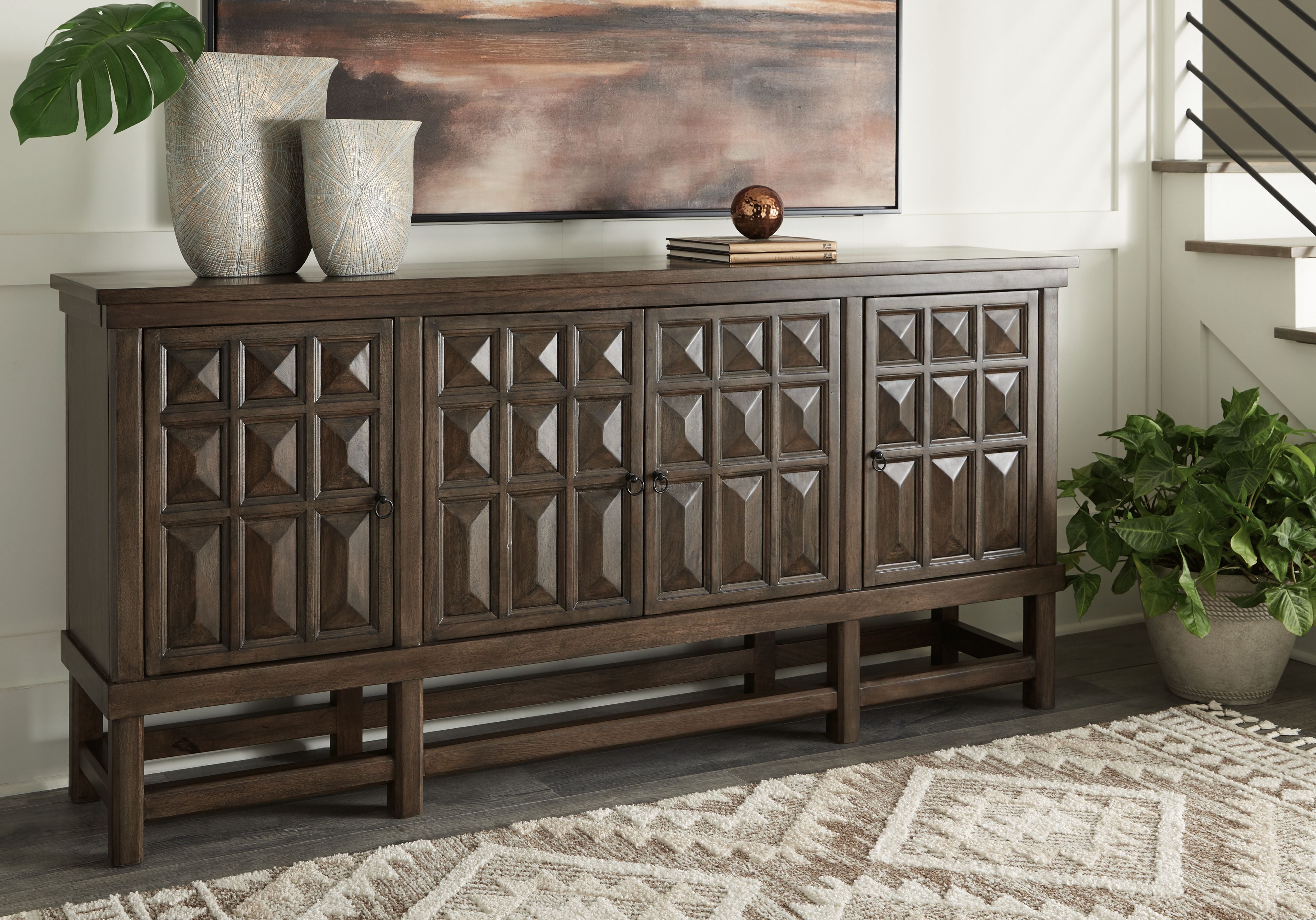 Signature Design by Ashley® Braunell - Brown - Accent Cabinet | Meri Furniture