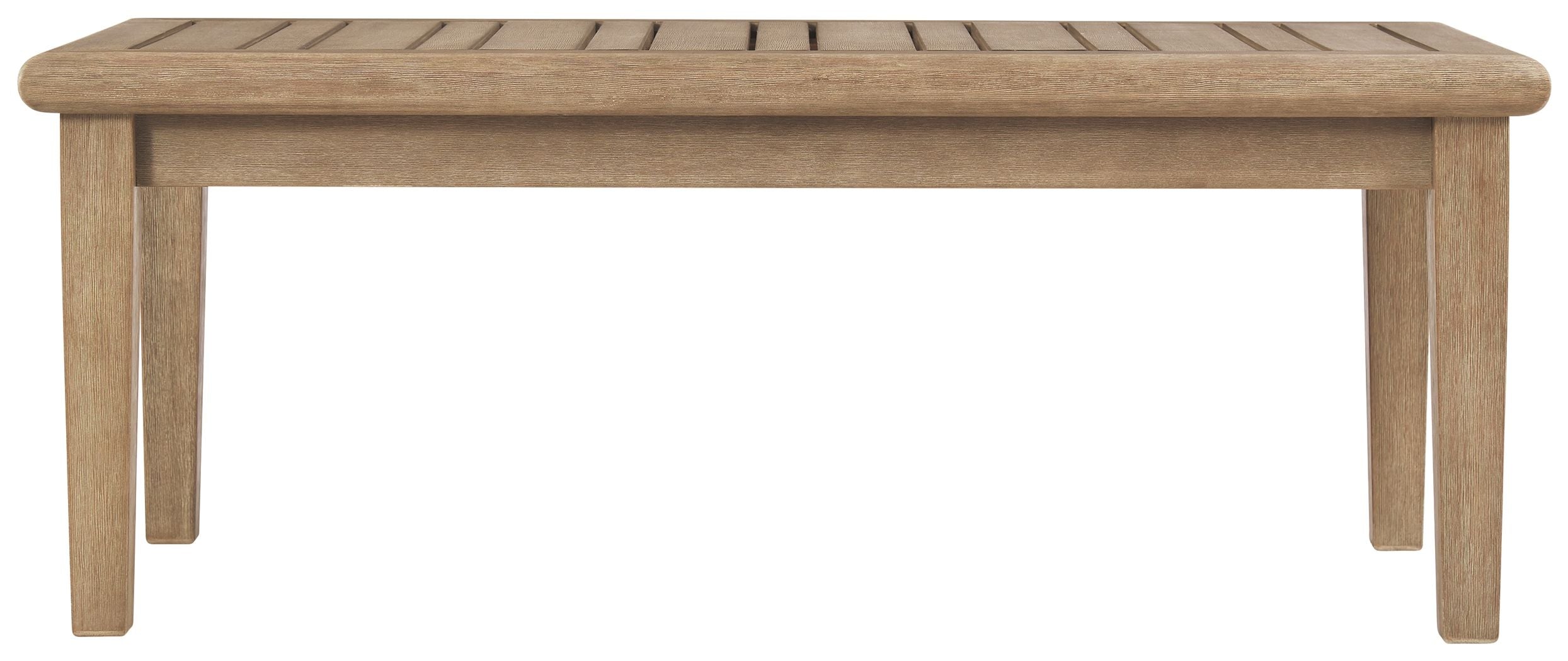 Ashley Furniture Gerianne - Brown - Rectangular Cocktail Table | Meri Furniture