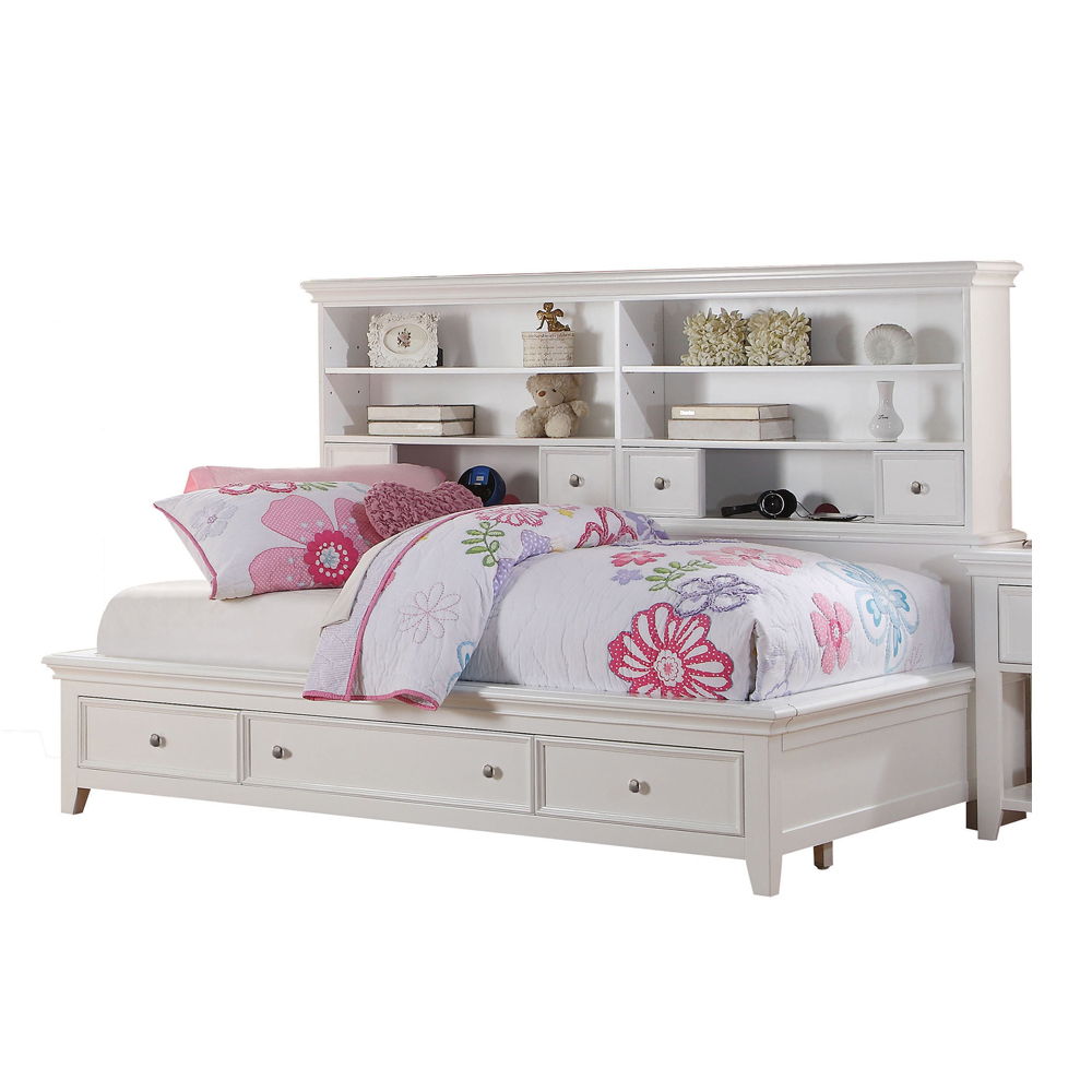 ACME Lacey - Daybed With Storage Twin - White | Meri Furniture