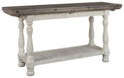 Ashley Furniture Havalance - Gray / White - Flip Top Sofa Table | Meri Furniture
