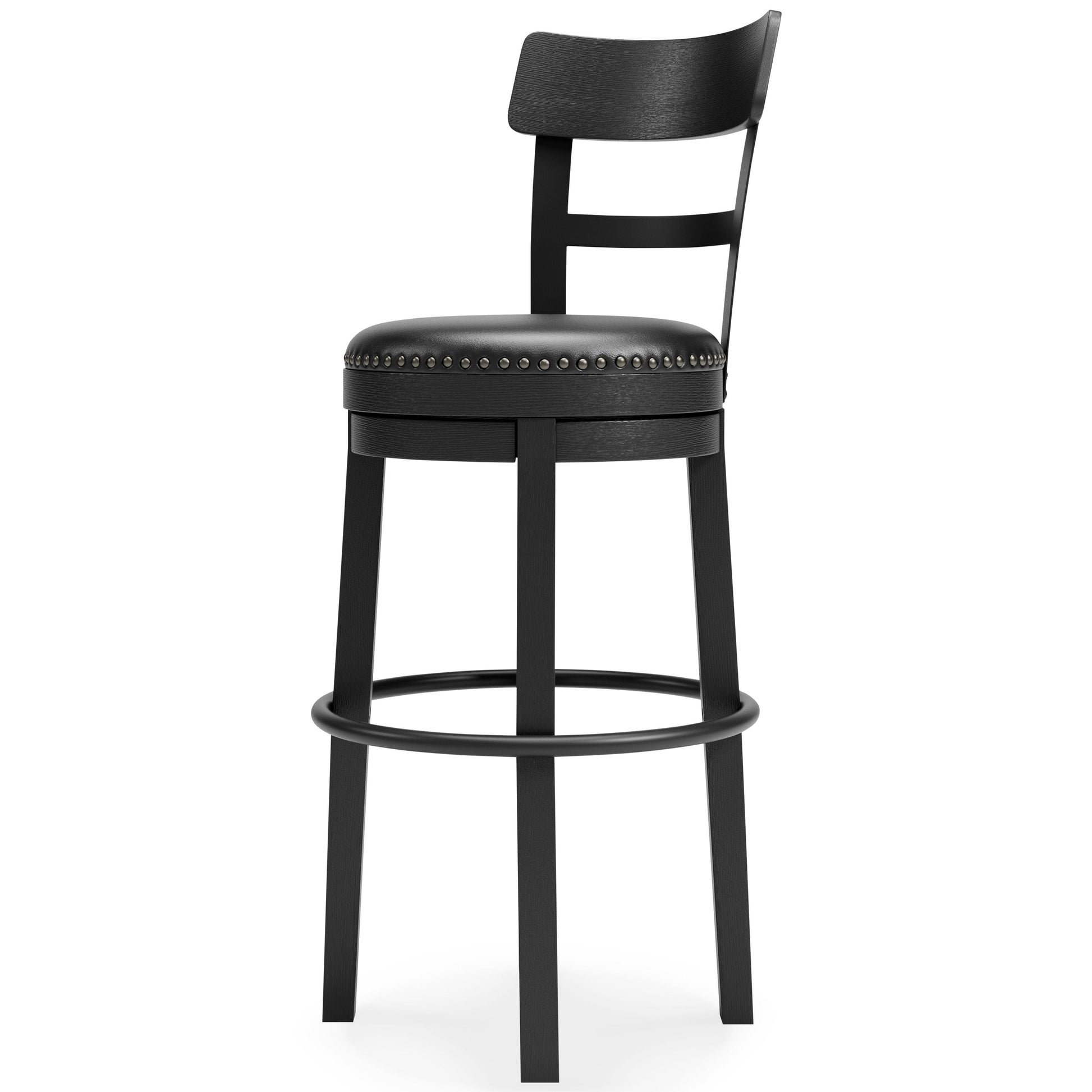 Signature Design by Ashley® Valebeck - Tall Upholstered Swivel Barstool | Meri Furniture