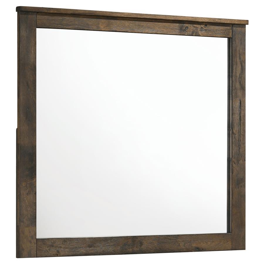 Coaster Fine Furniture Woodmont - Dresser Mirror - Rustic Golden Brown | Meri Furniture