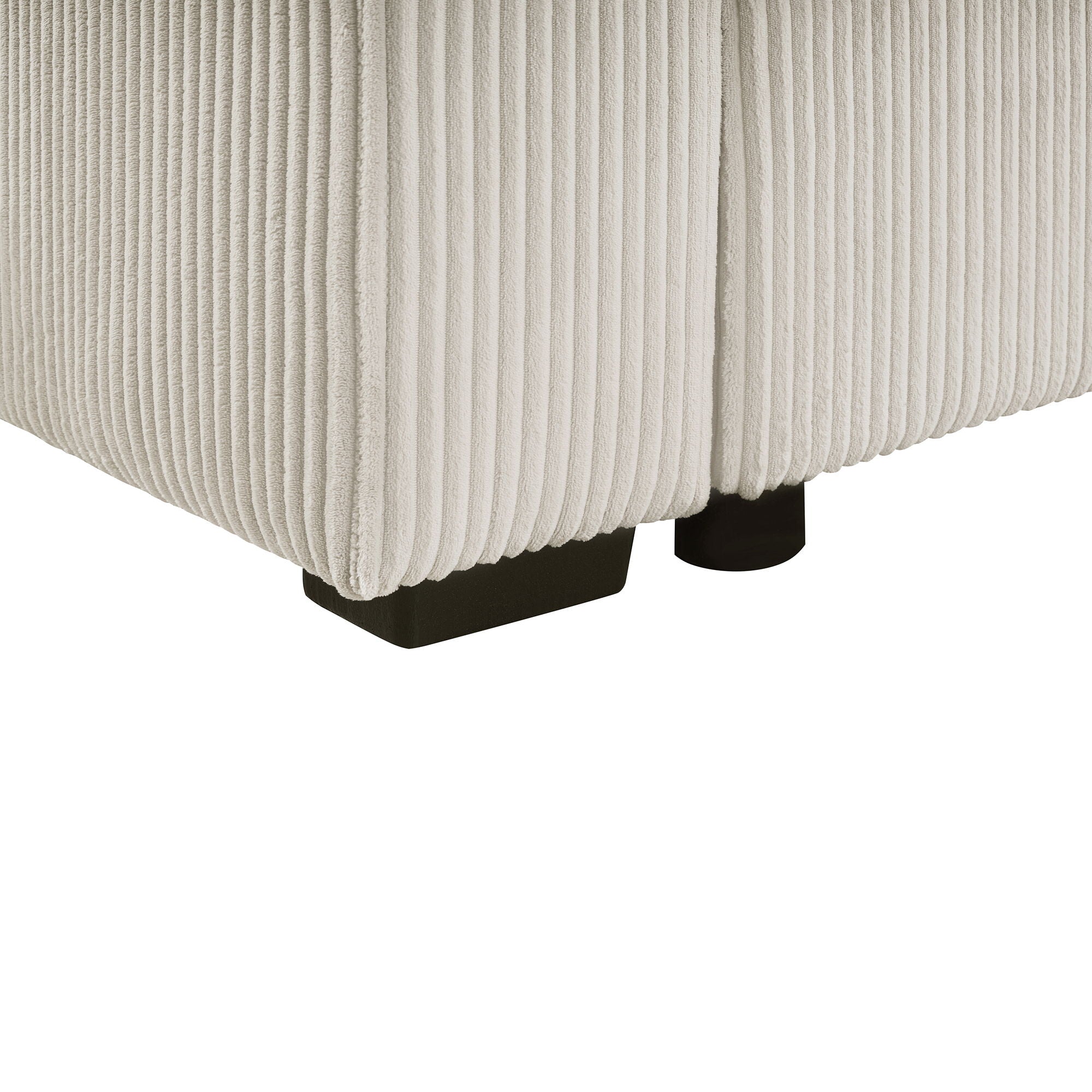 Oversized Sectional U-Shaped Sofa With Chaise Lounge And Three Soft Throw Pillows