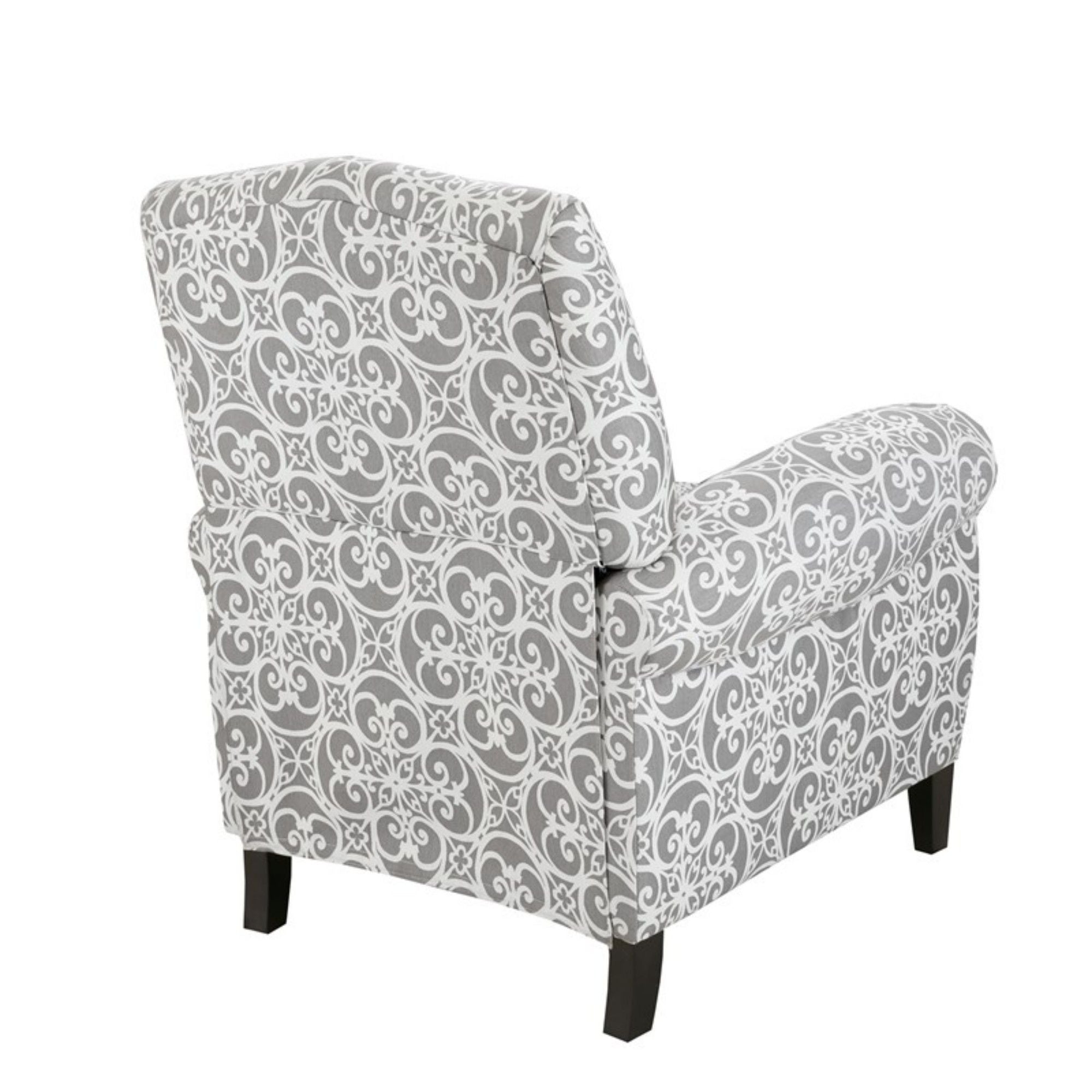 Kirby - Transitional Push Back Recliner Chair