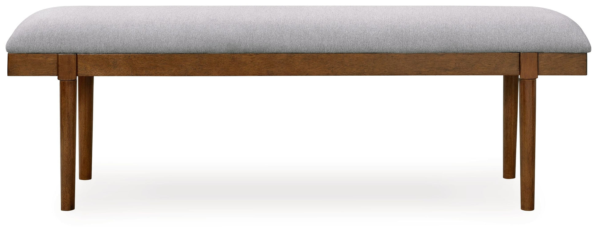 Signature Design by Ashley® Lyncott - Gray / Brown - Large Upholstered Dining Room Bench | Meri Furniture