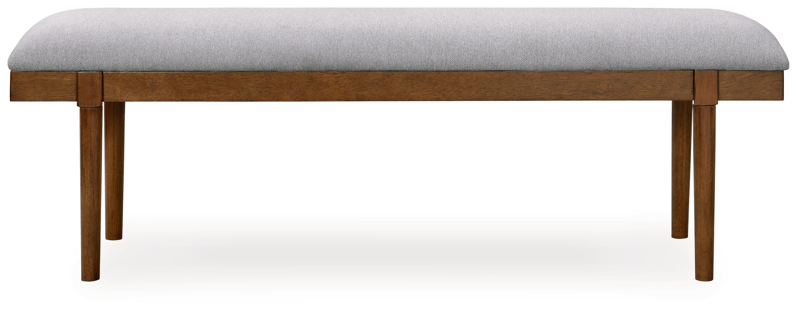 Signature Design by Ashley® Lyncott - Gray / Brown - Large Upholstered Dining Room Bench | Meri Furniture