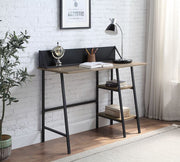 ACME Garima - Writing Desk - Rustic Oak & Black Finish | Meri Furniture