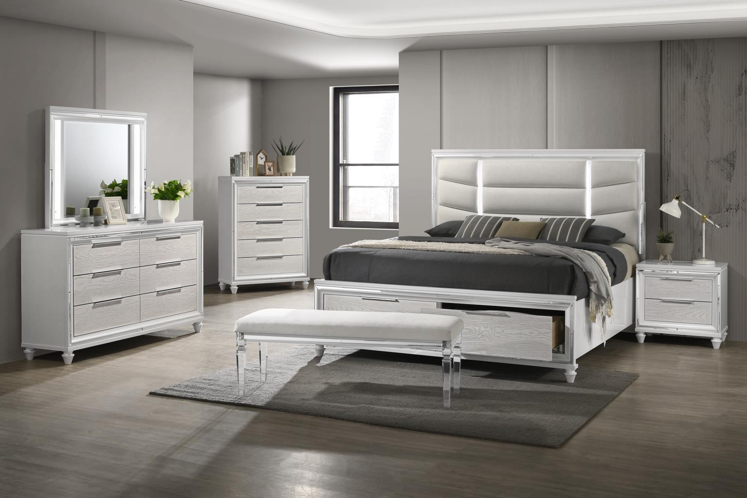 B027 - Nightstand - Pale Almond