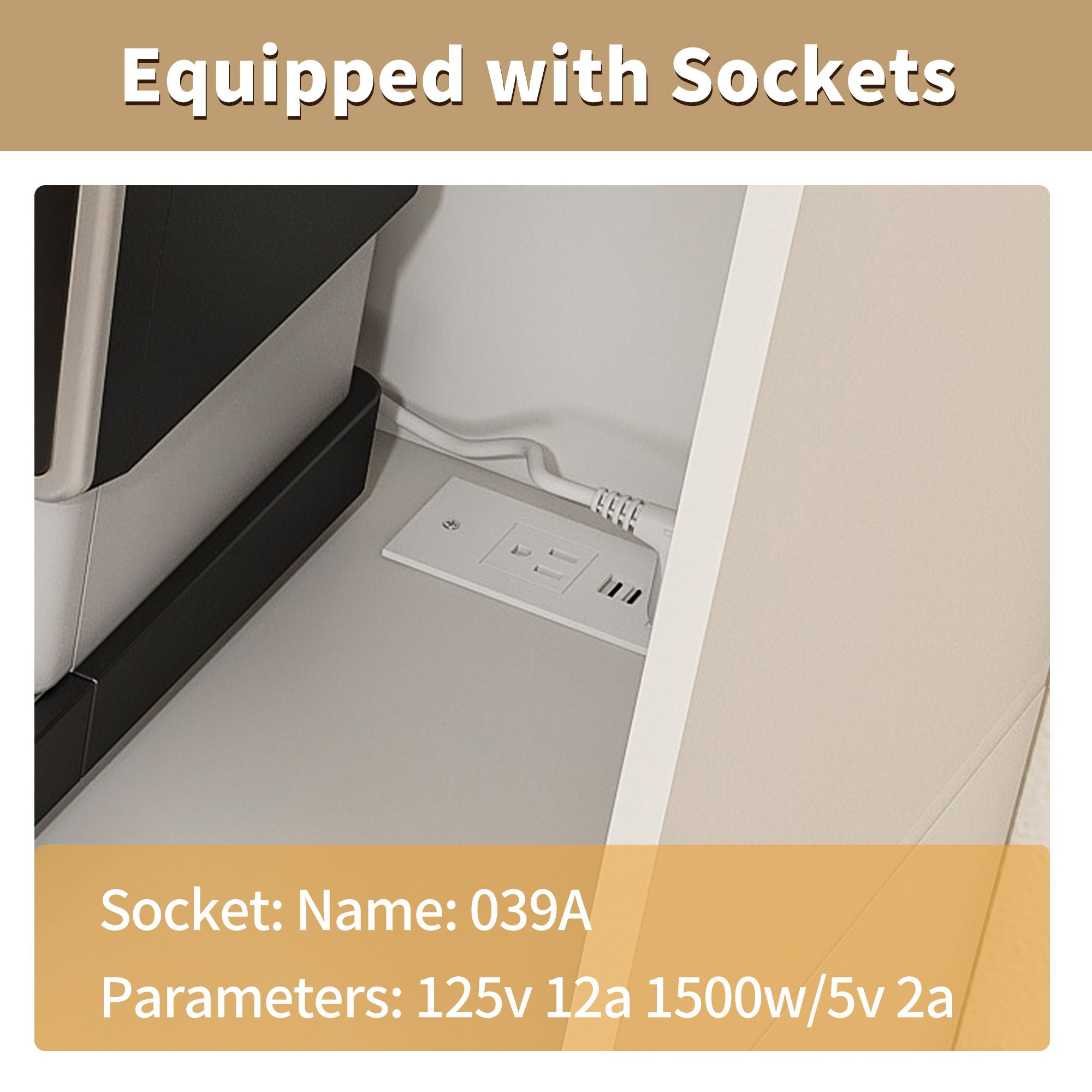 Modern Farmhouse Buffet Cabinet With Hutch Kitchen Storage Sideboard With Drawers & Barn Doors - White