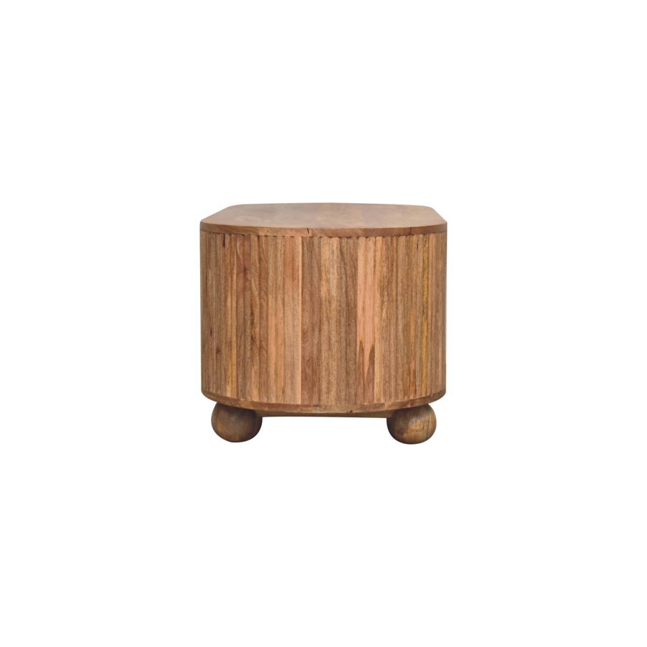 Soba - Ball Open Coffee Table - Oak
