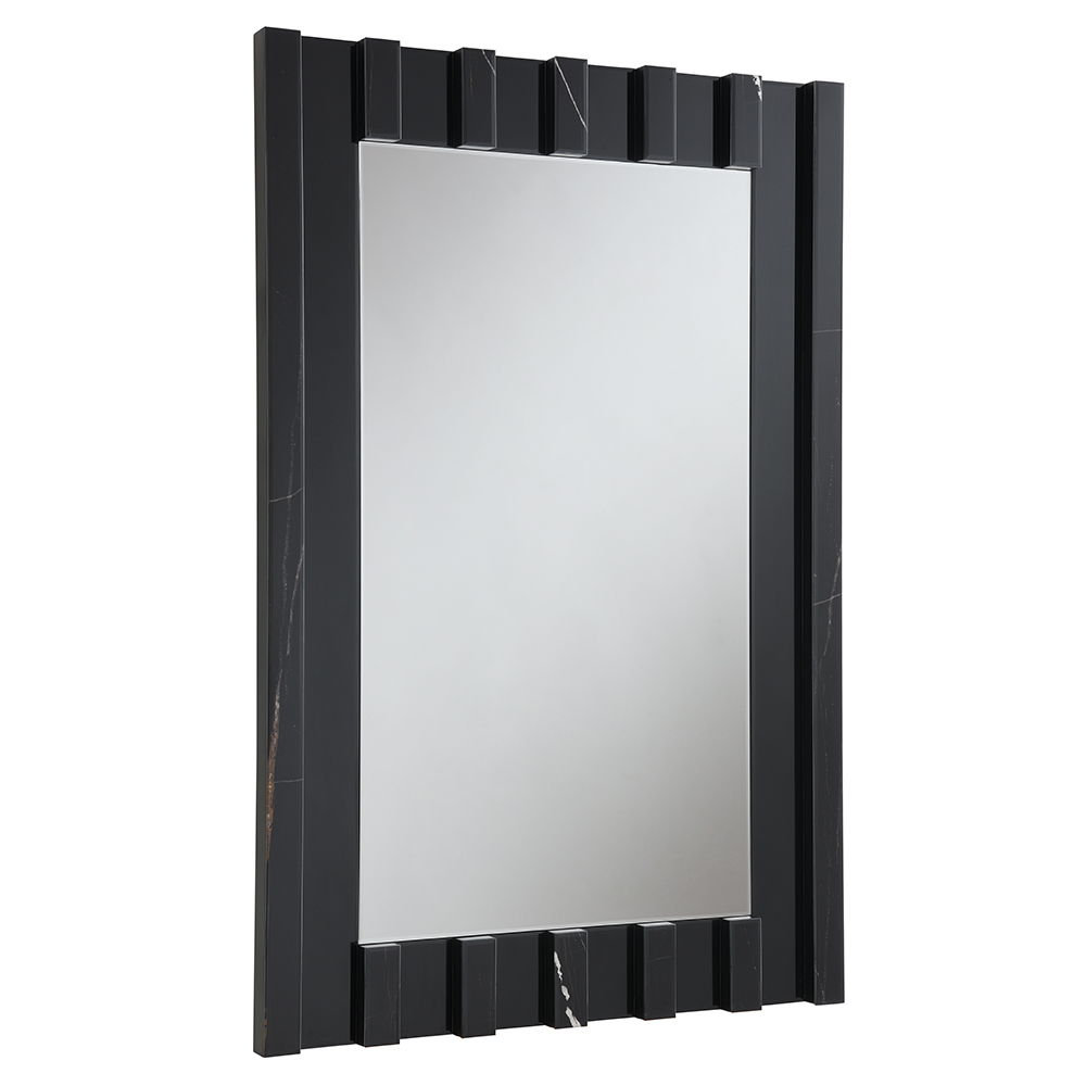 ACME Drisana - Accent Mirror - Black | Meri Furniture