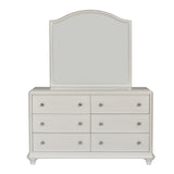 Stardust - Dresser & Mirror - White