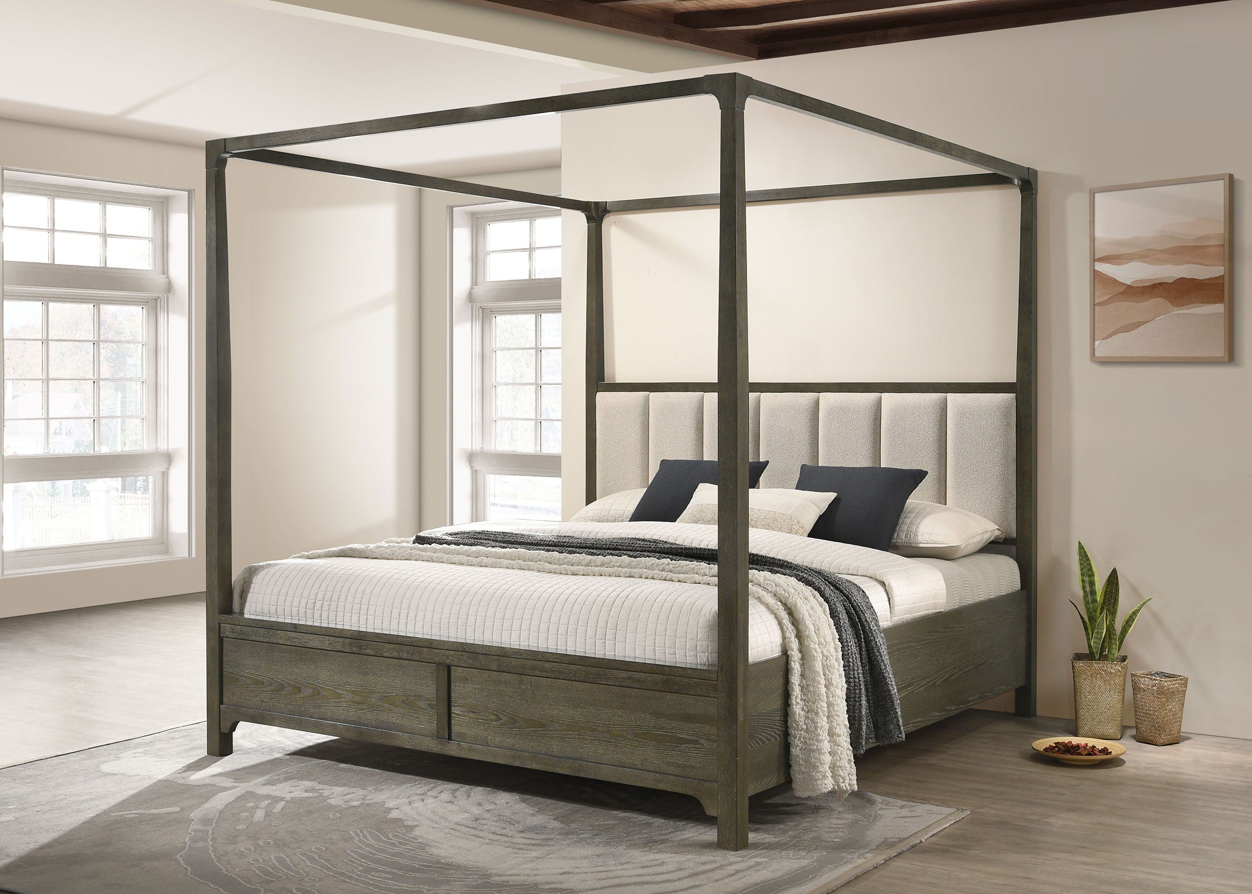 Coaster Fine Furniture Gran Park - Four Poster Canopy Bed | Meri Furniture
