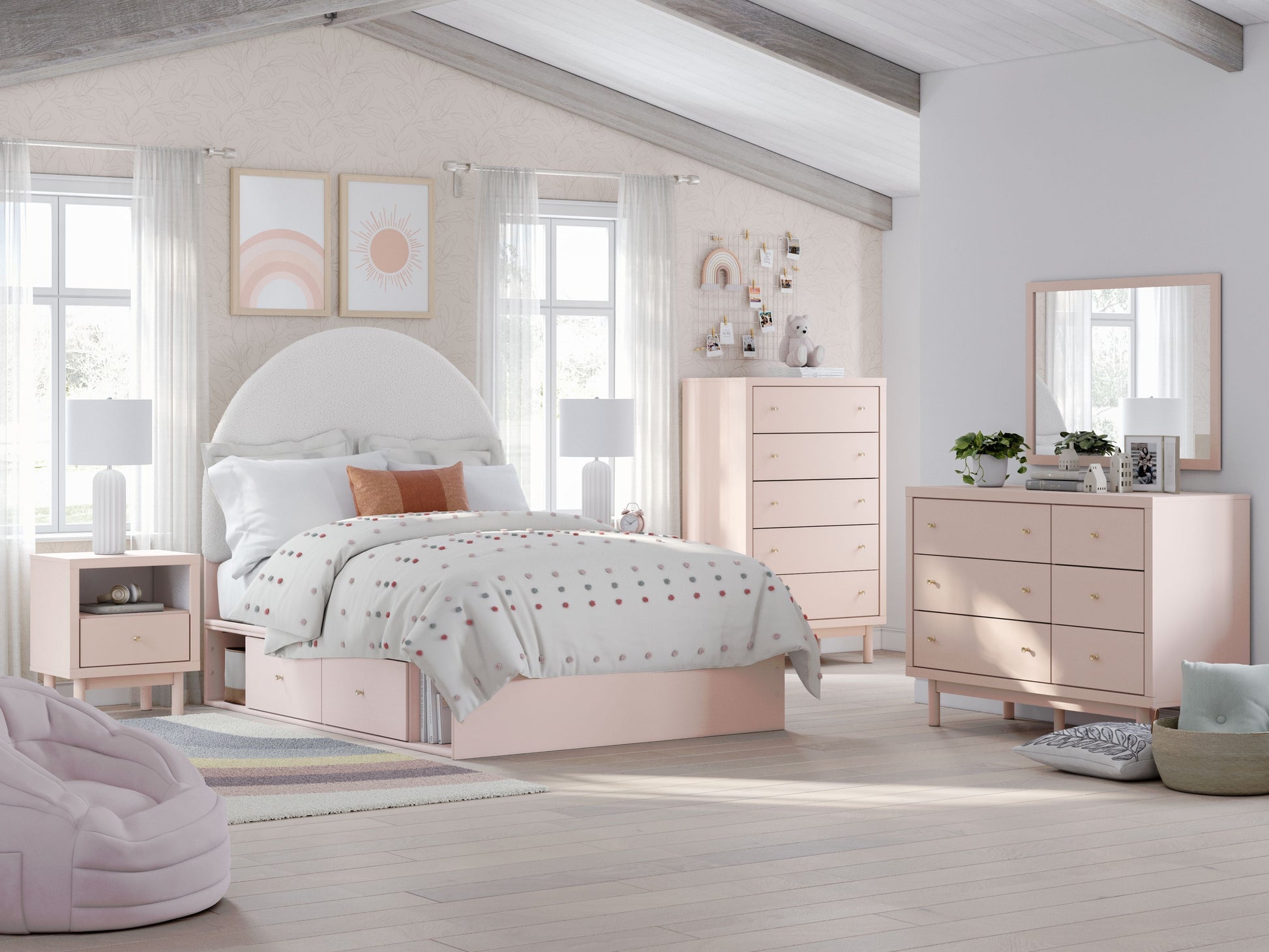 Signature Design by Ashley® Wistenpine - Storage Bedroom Set | Meri Furniture