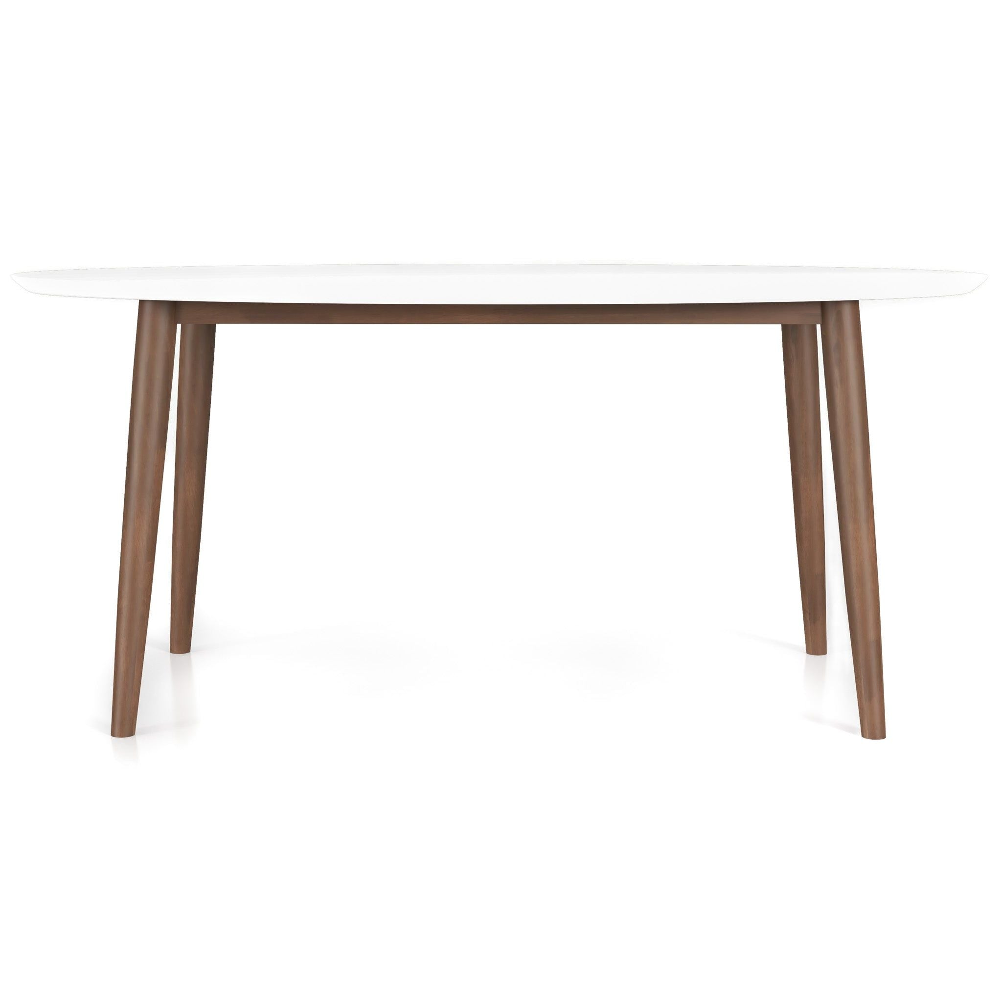 Ada - Mid-Century Modern Style Oval Dining Table