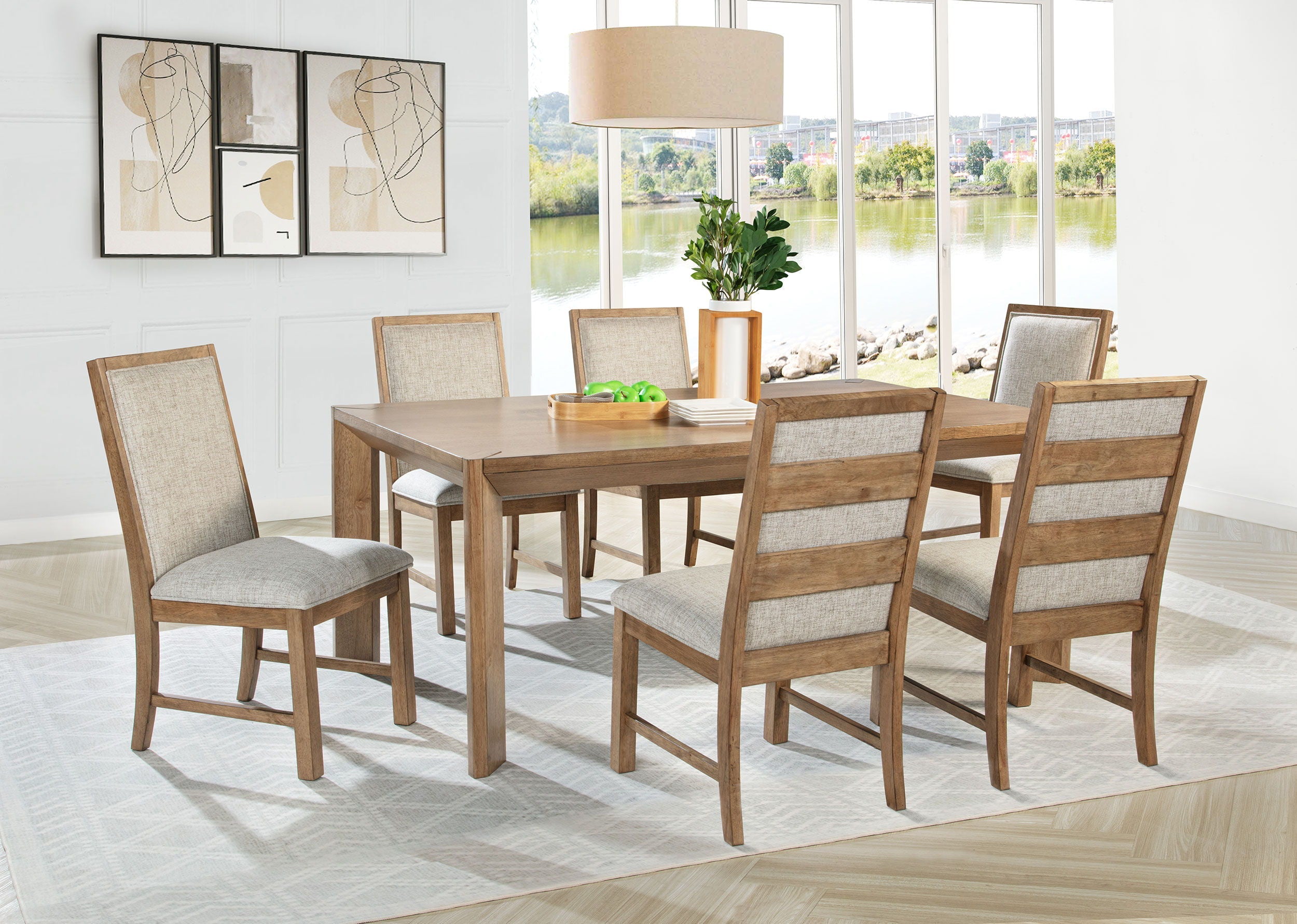 Coaster Fine Furniture Bruner - Rectangular Dining Set | Meri Furniture