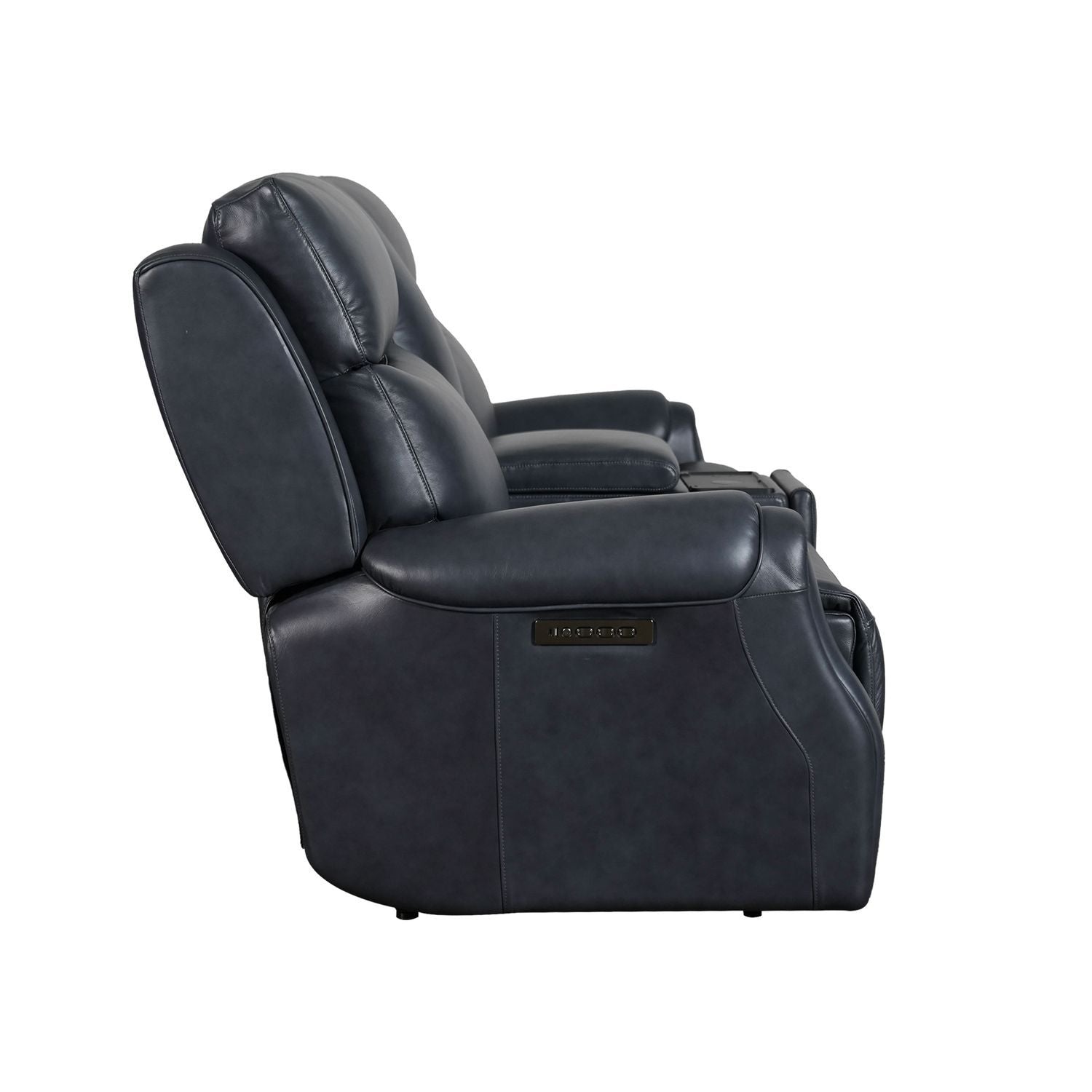 Clinton - Loveseat With Console P3 & ZG - Carmel Slate