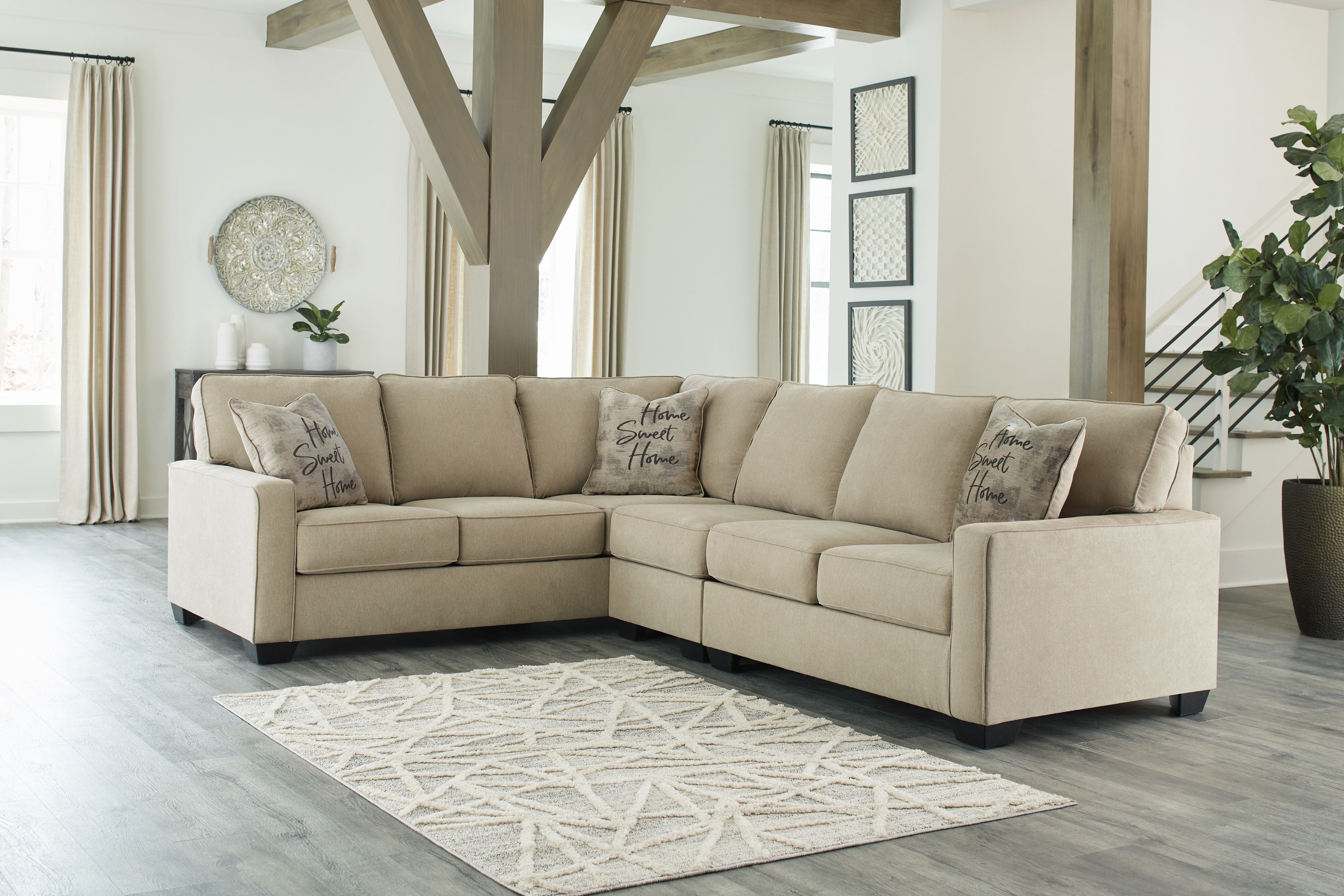 Signature Design by Ashley® Lucina - Sectional | Meri Furniture