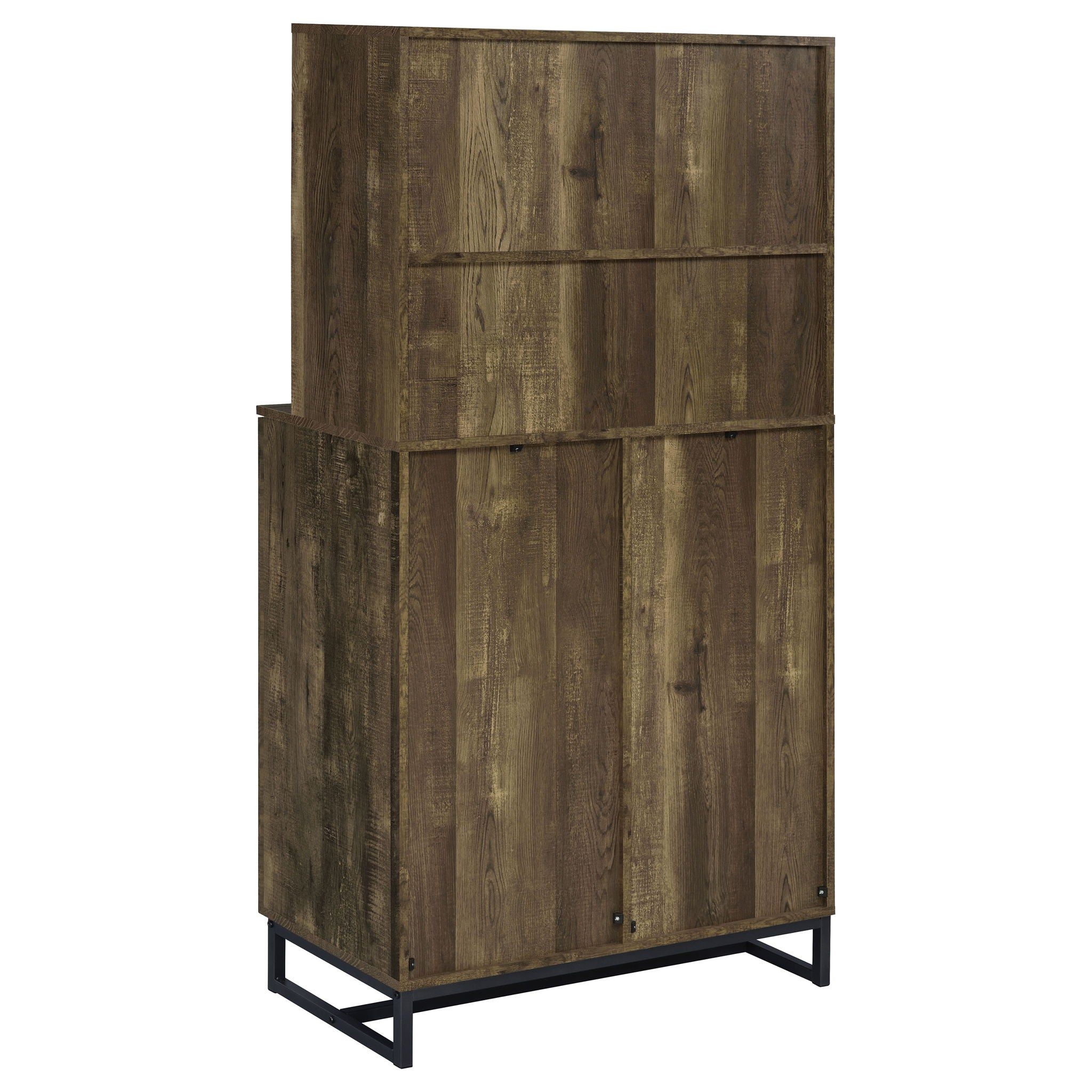 Harlie - 2 Door Wine Cabinet - Oak
