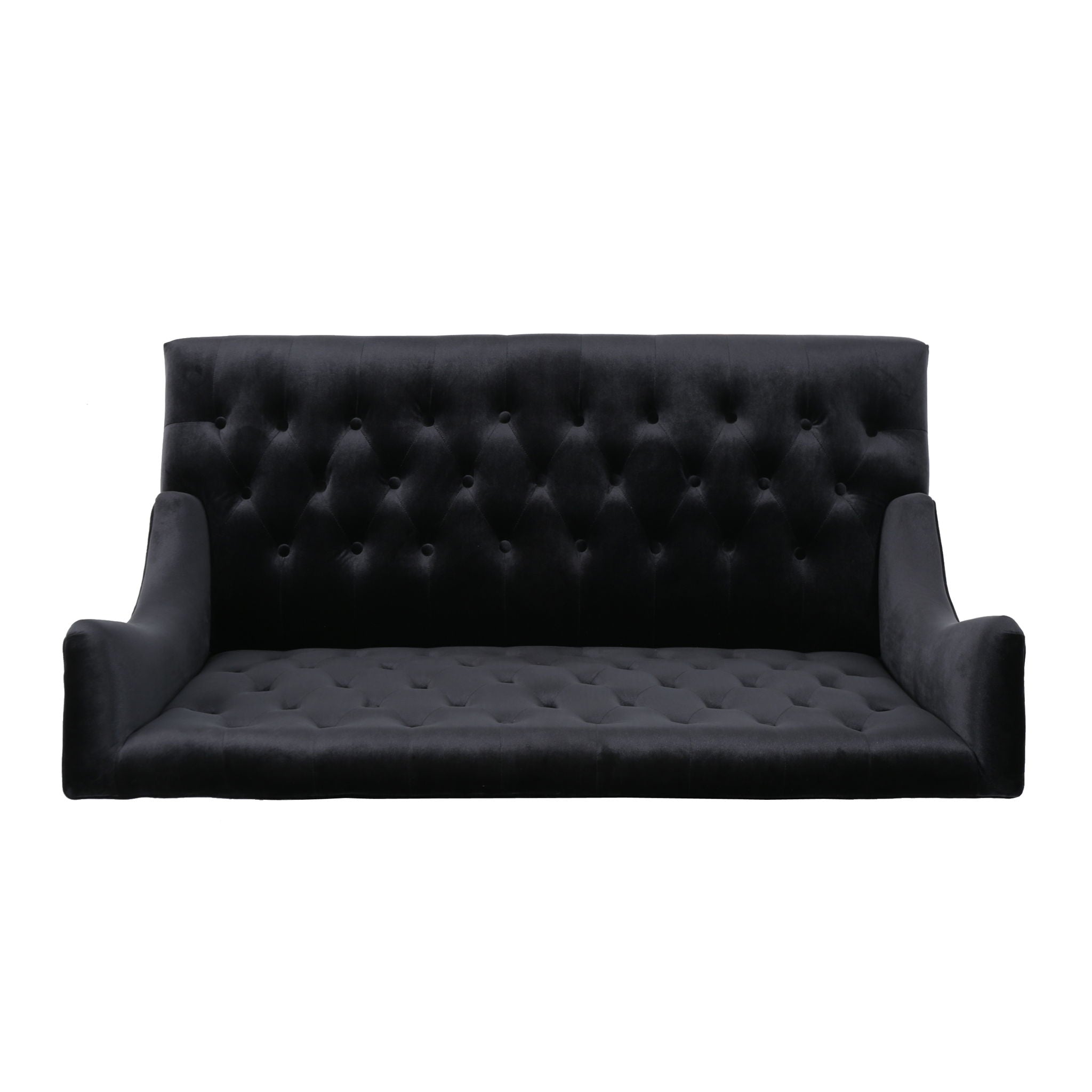 Nurturing - Upholstered Loveseat With Wing Back And Diamond Tufting