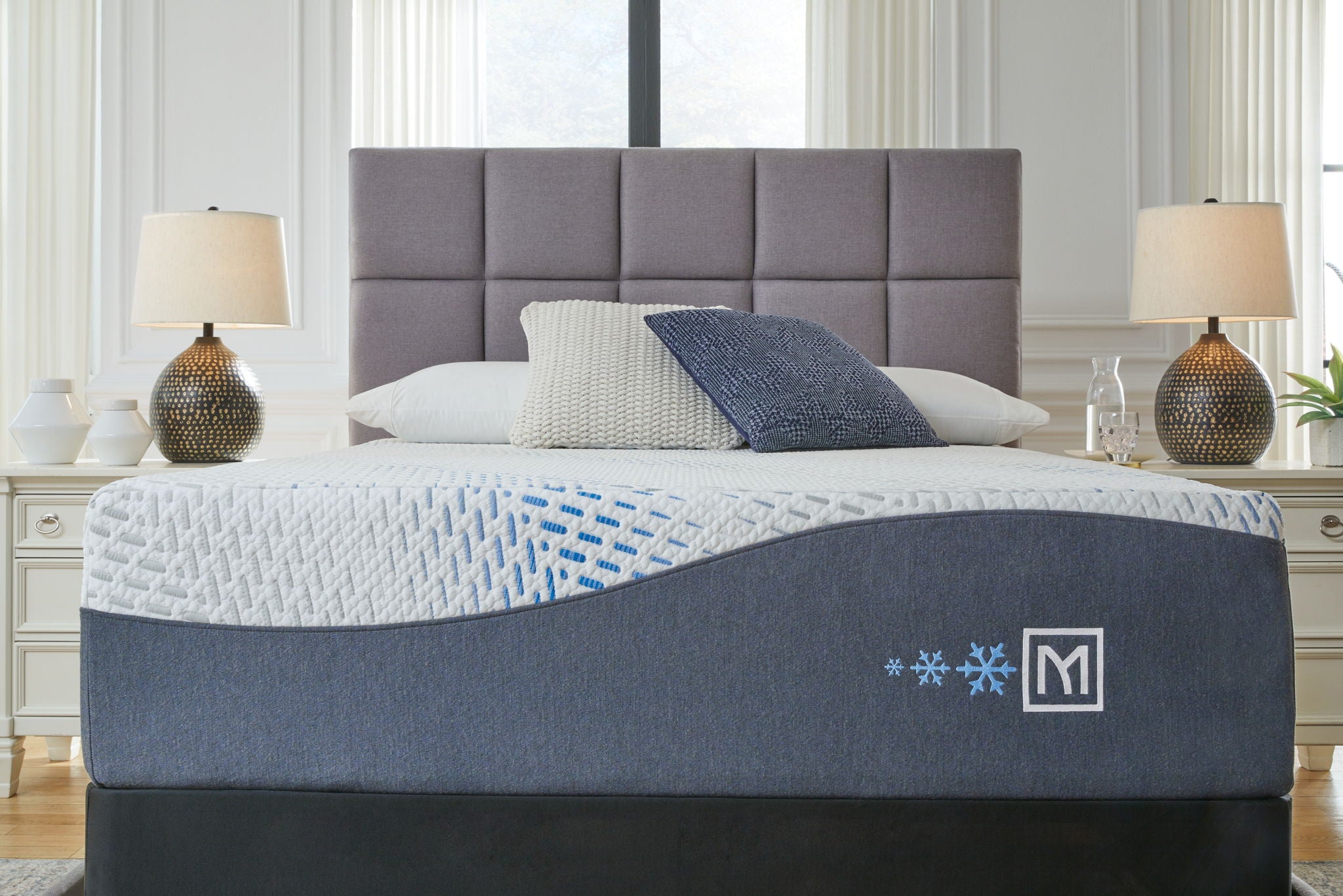 Sierra Sleep By Ashley Millennium Mattress and Foundation