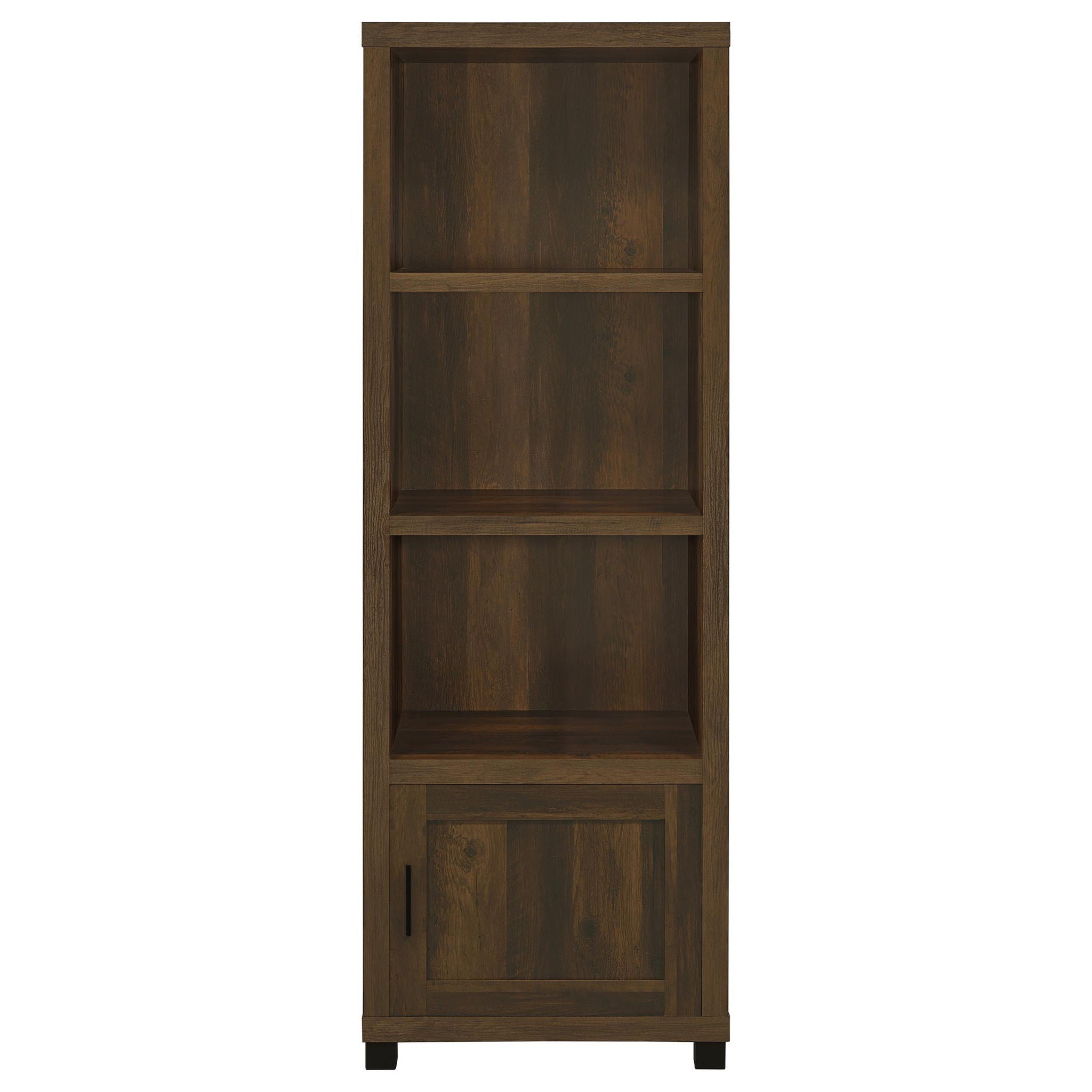Sachin 3-piece 79-inch TV Entertainment Center Dark Pine