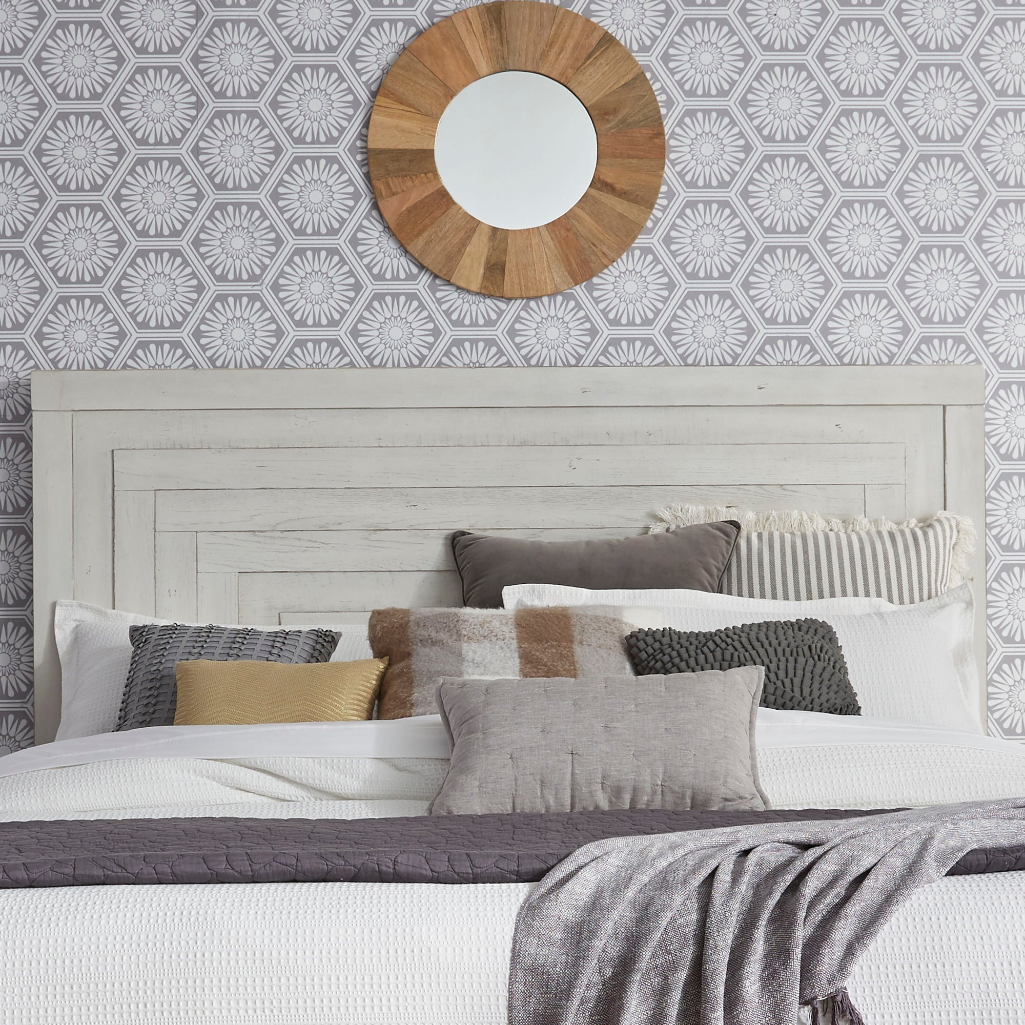 Liberty Furniture Modern Farmhouse - Panel Headboard | Meri Furniture